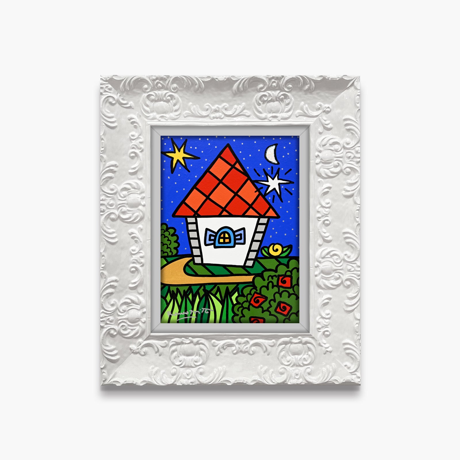 Home On The Hill - Original Painting