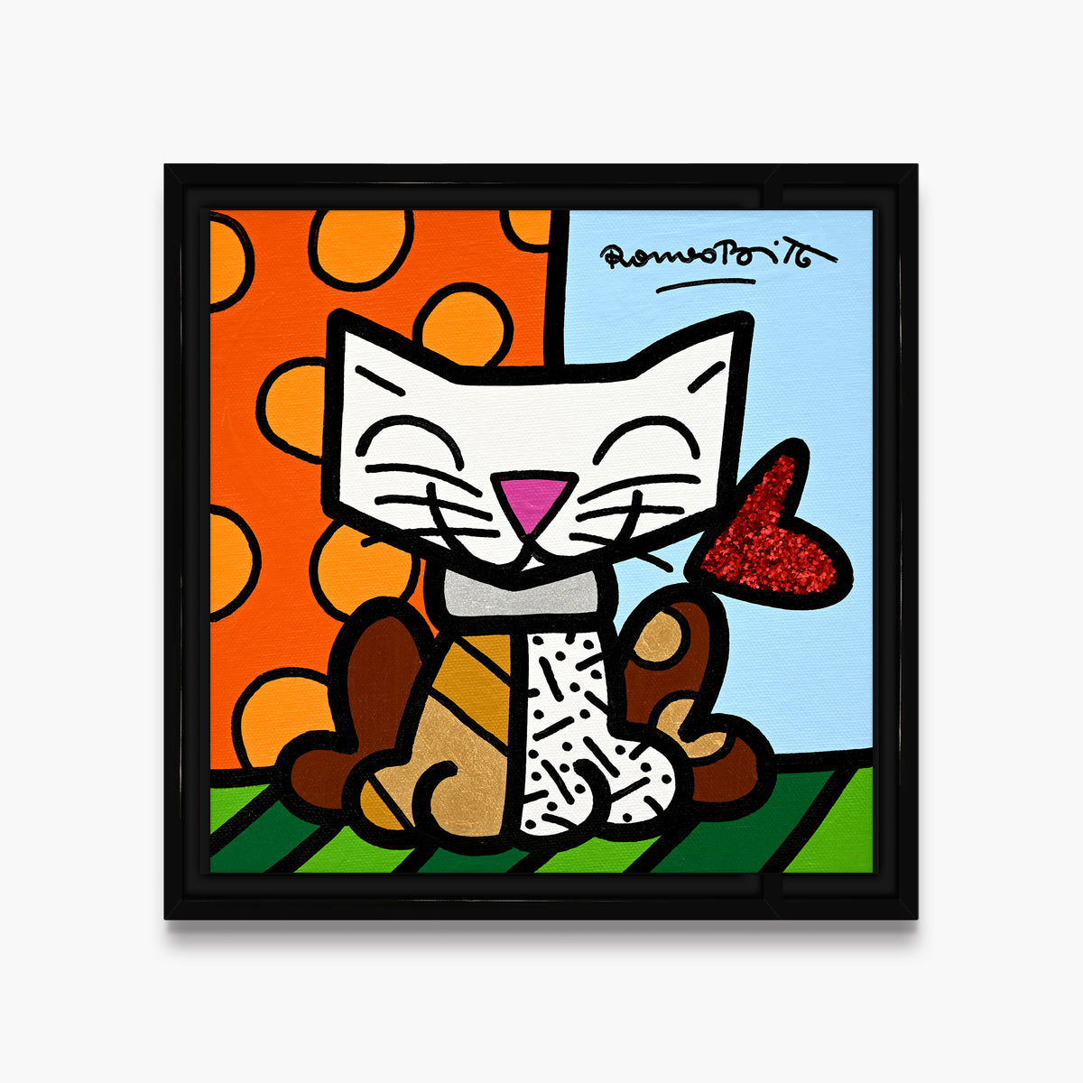 One Cat - Original Painting