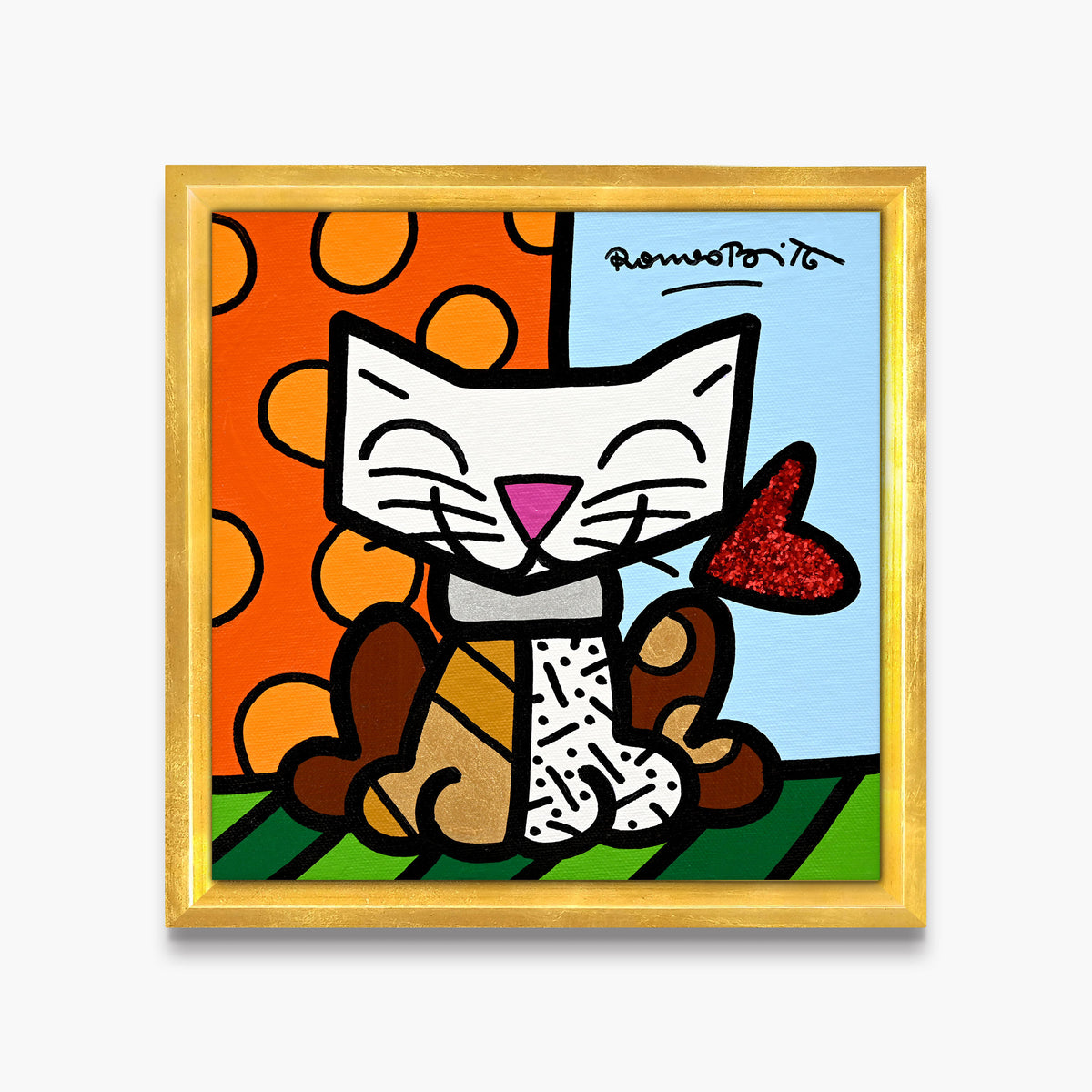 One Cat - Original Painting