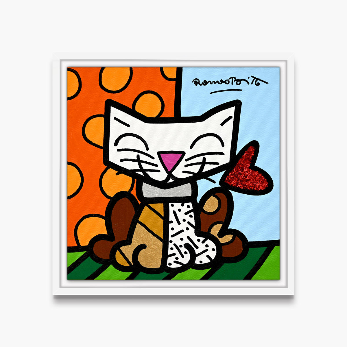 One Cat - Original Painting
