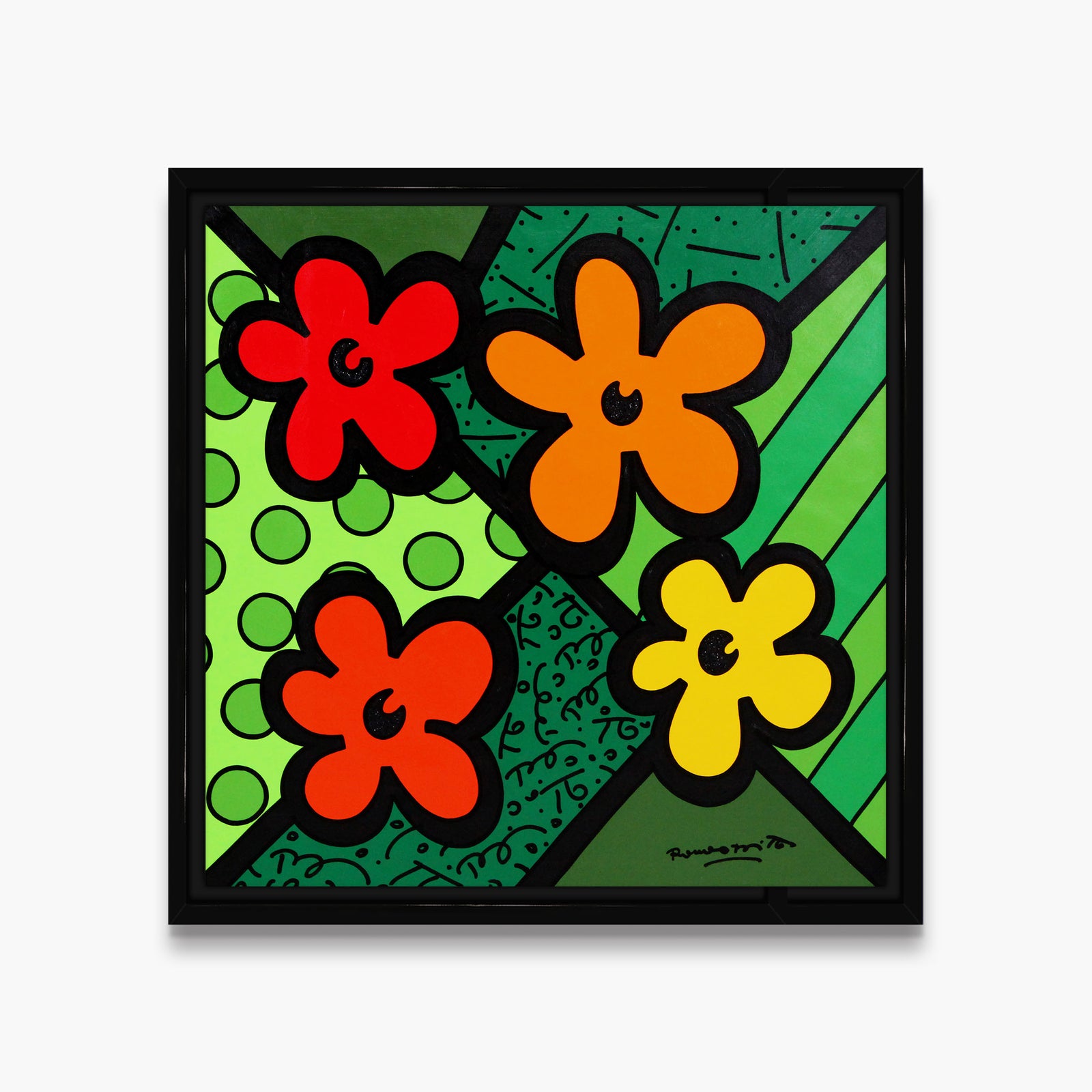 Andy's Flowers - Original Painting