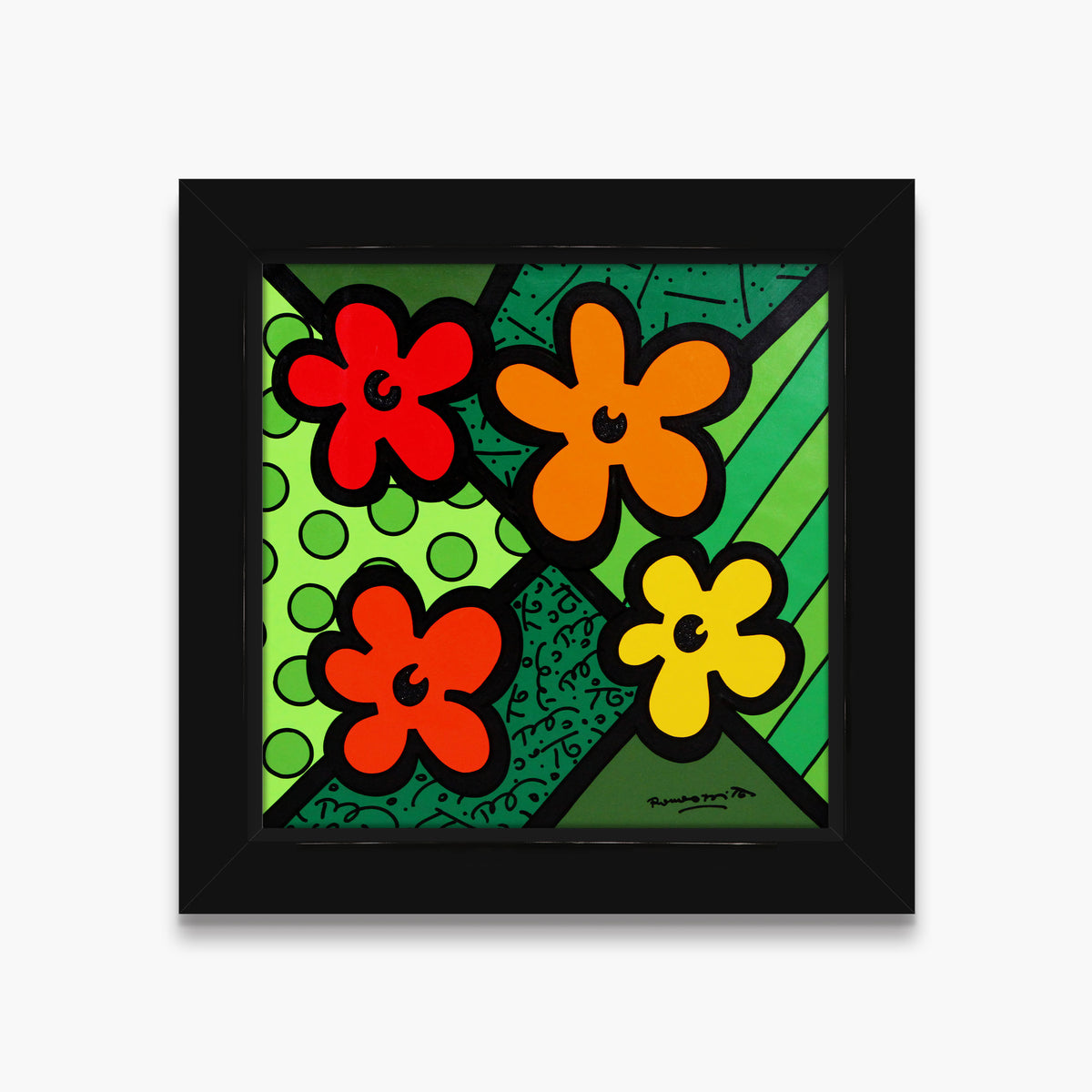 Andy's Flowers - Original Painting