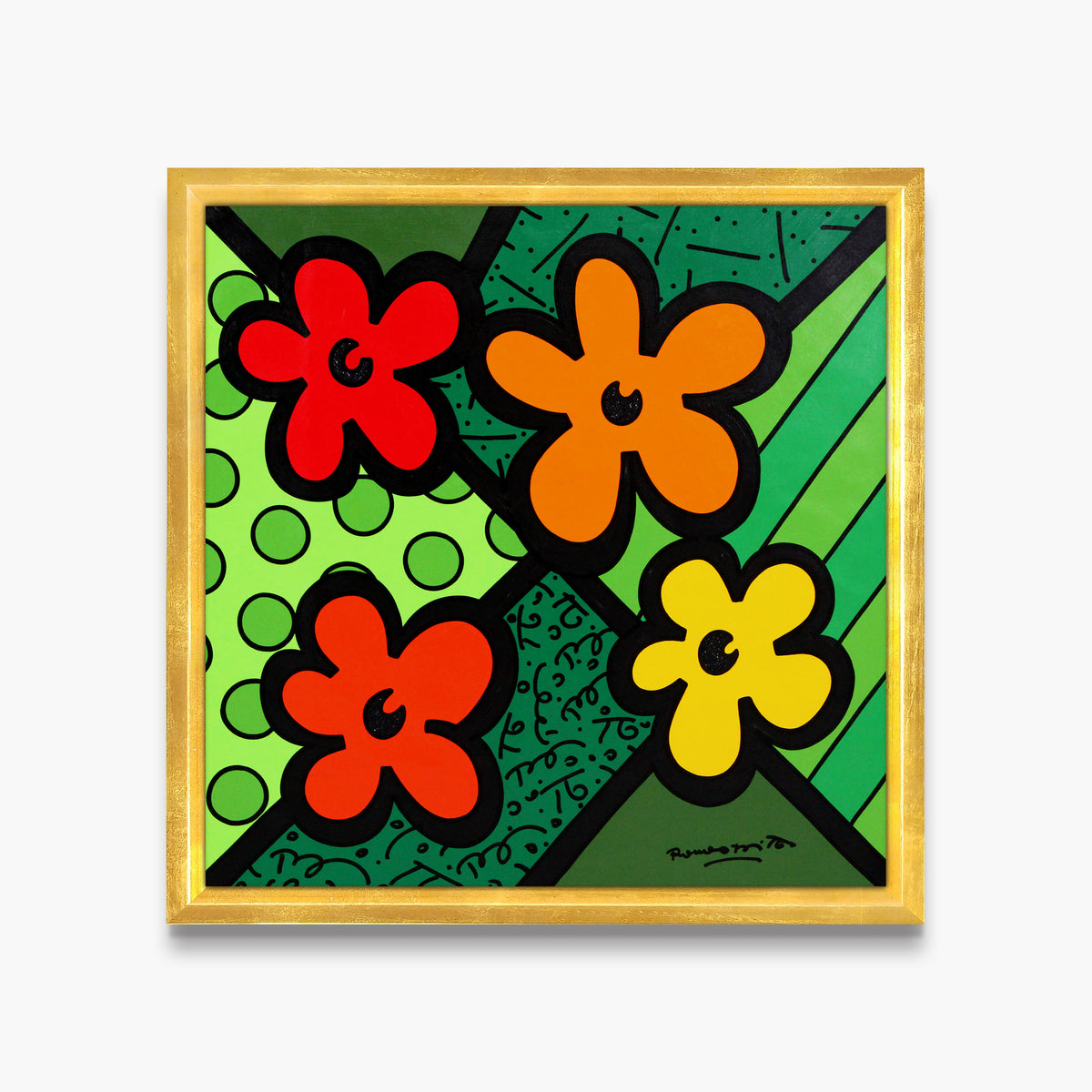 Andy's Flowers - Original Painting