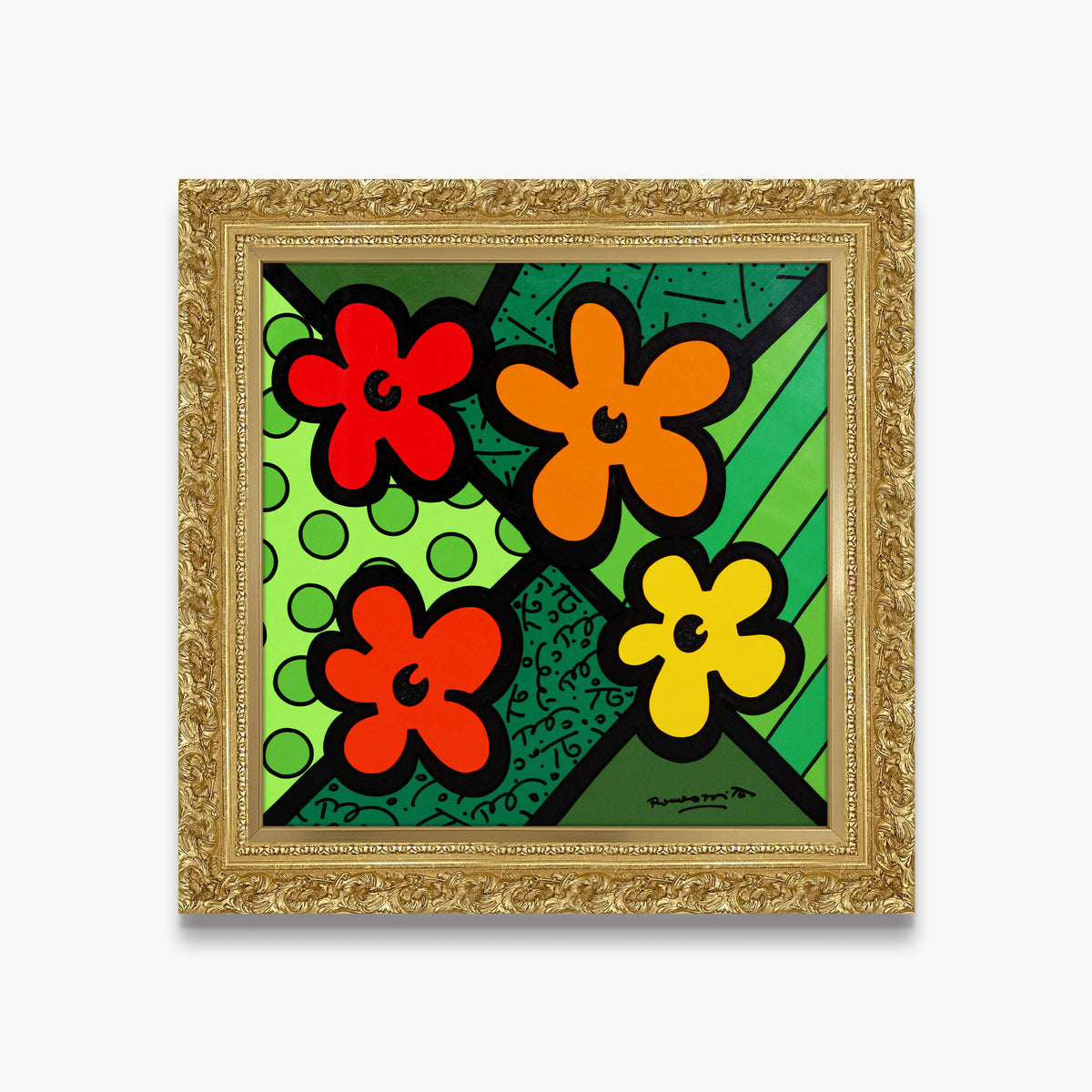 Andy's Flowers - Original Painting
