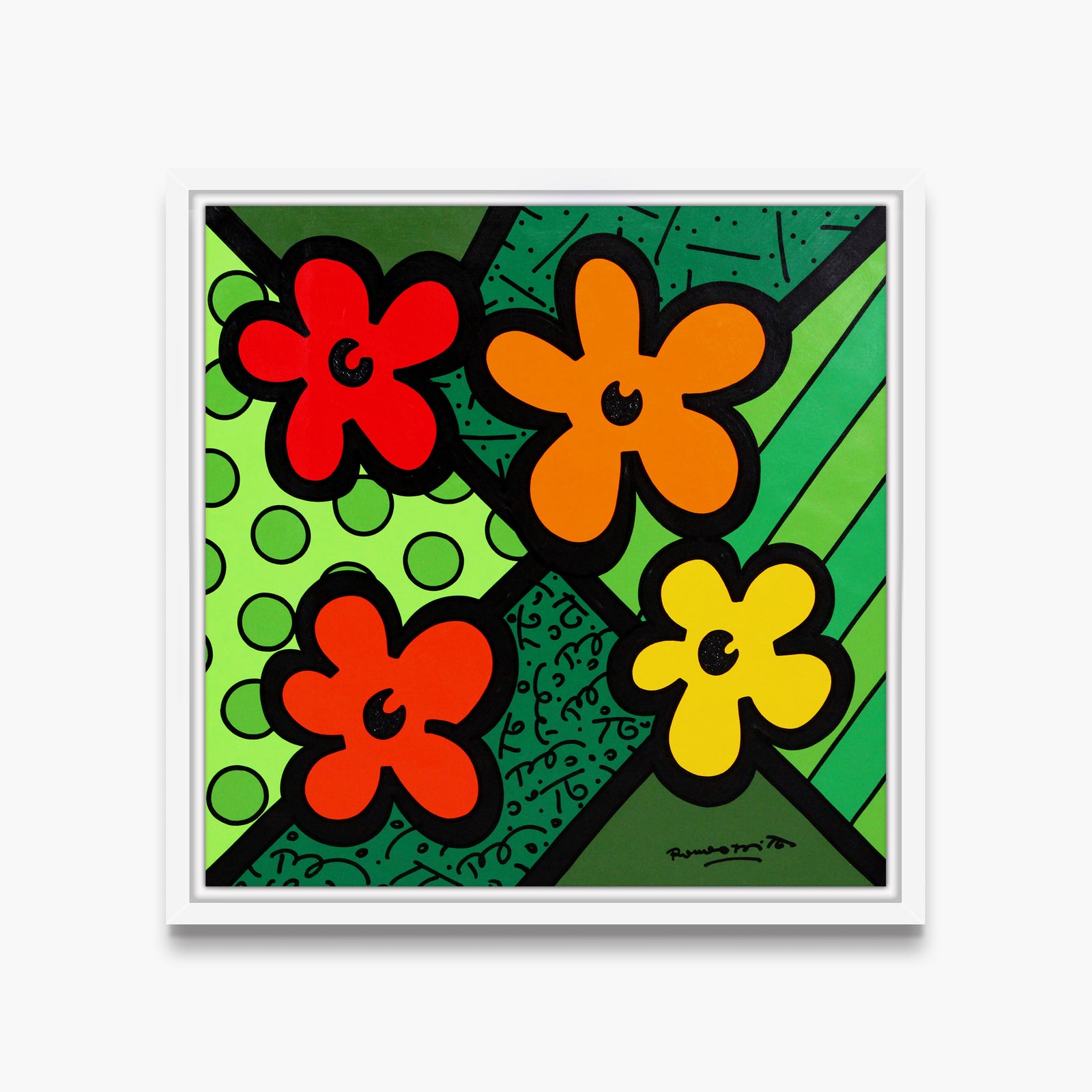 Andy's Flowers - Original Painting
