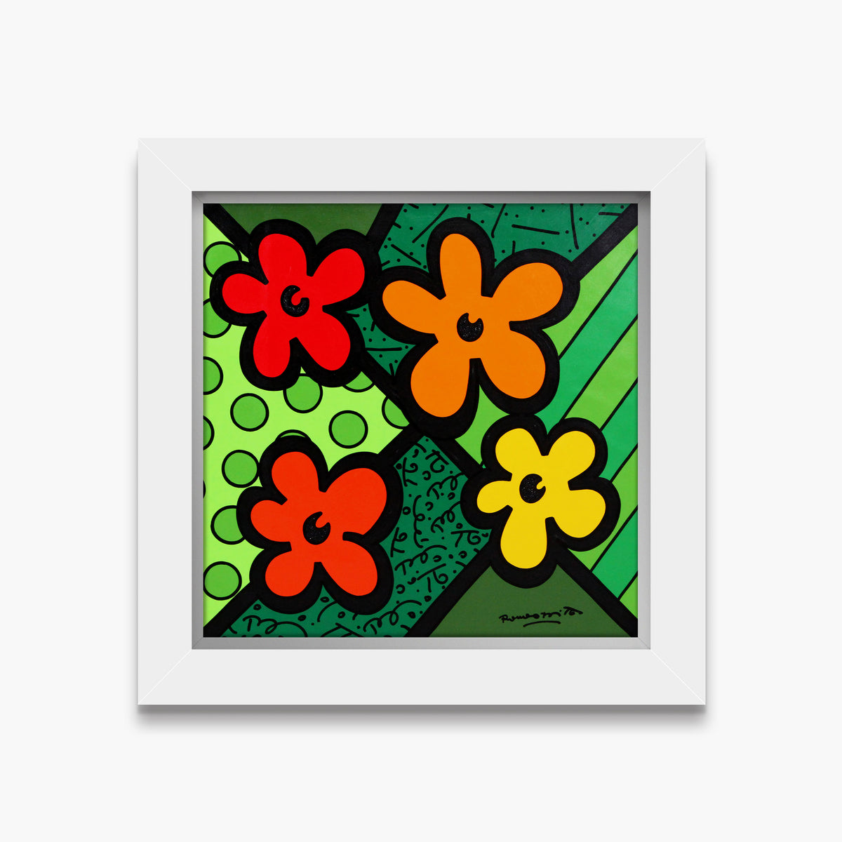 Andy's Flowers - Original Painting