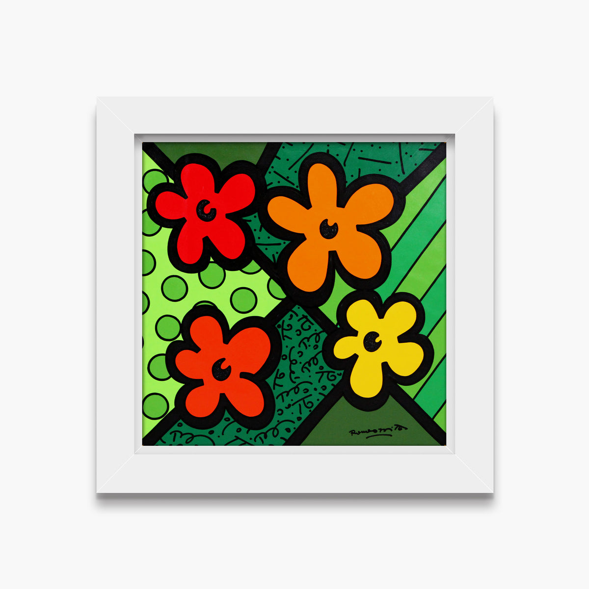 Andy's Flowers - Original Painting