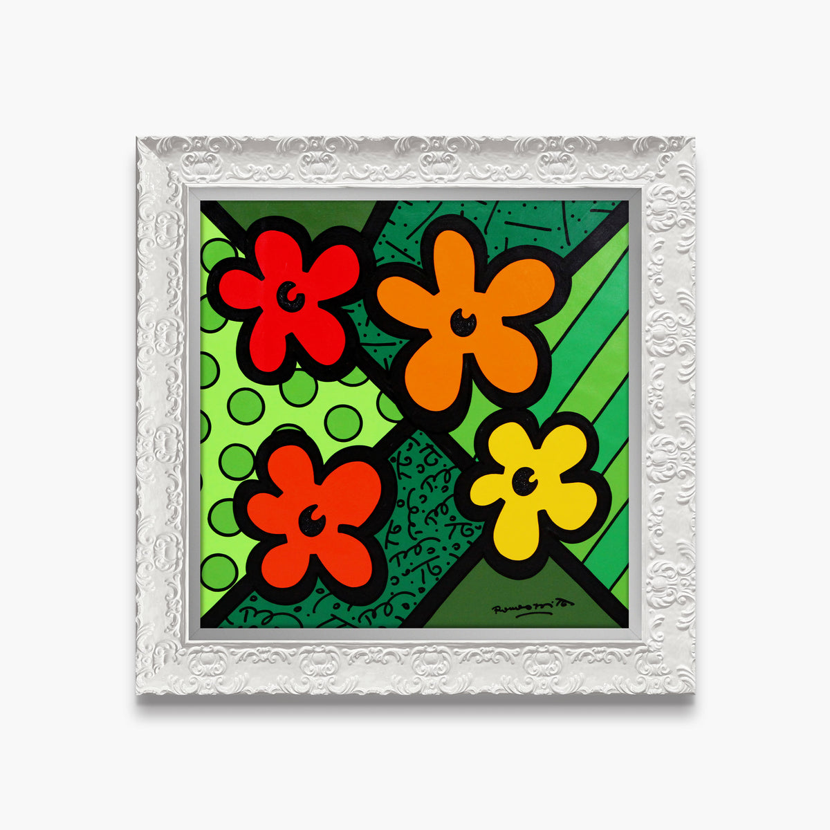 Andy's Flowers - Original Painting