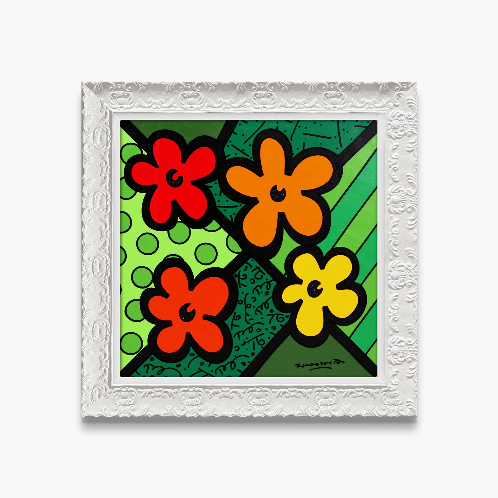 Andy's Flowers - Original Painting