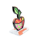 BIG APPLE - Mixed Media Original Sculpture