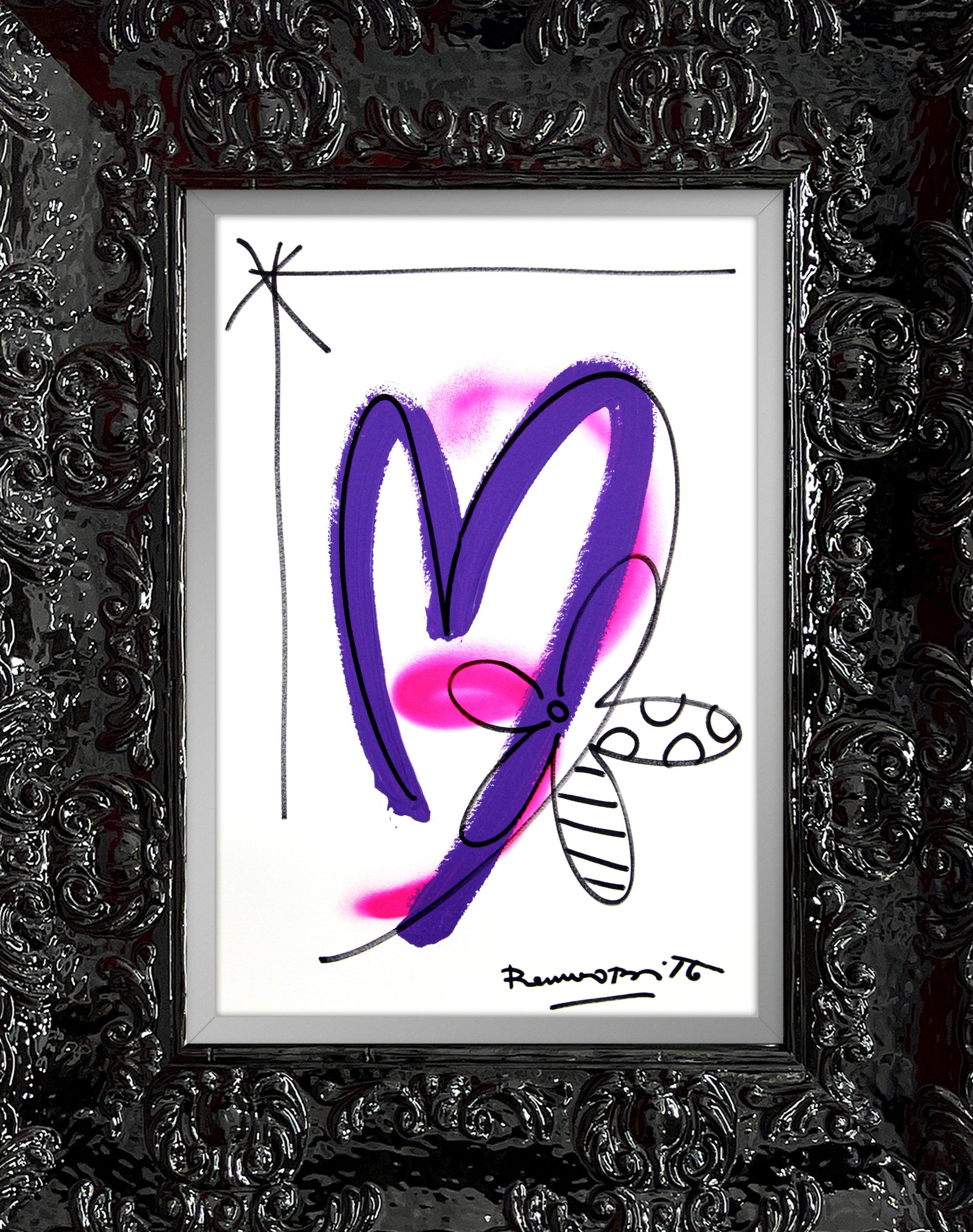 evolution original drawing  colorful decorative collectible gift idea