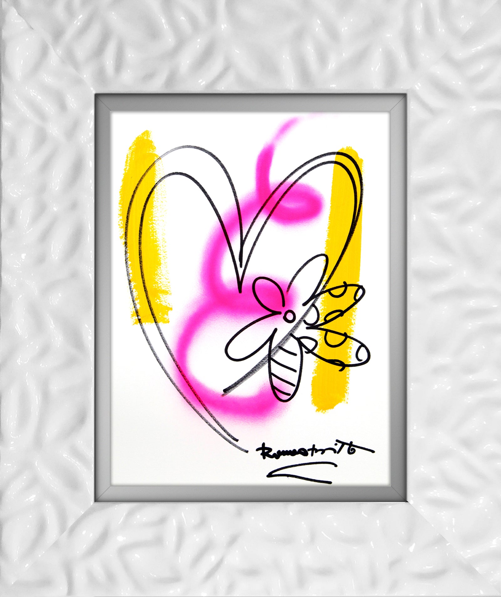 evolution original drawing  colorful decorative collectible gift idea