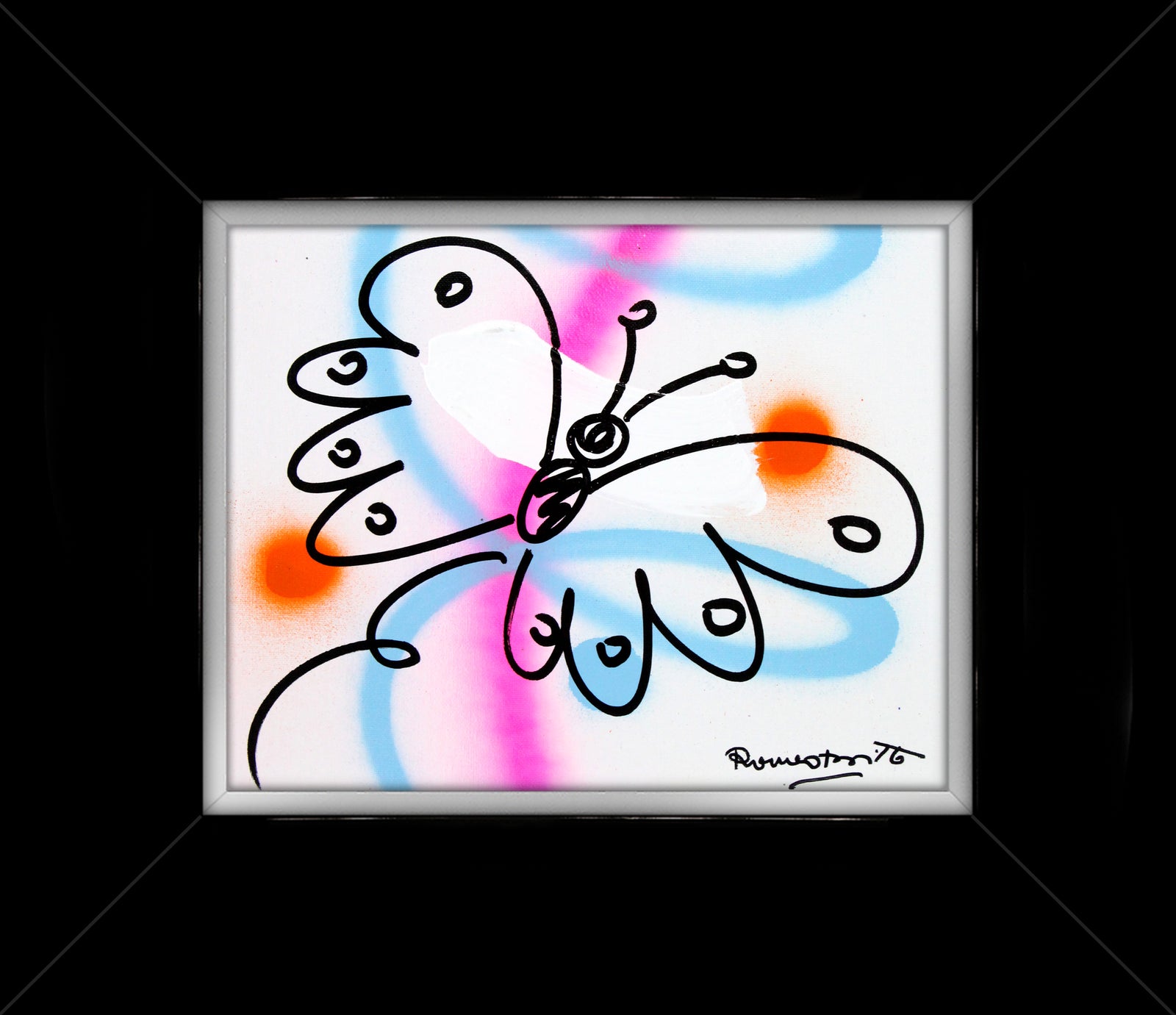 evolution original drawing  colorful decorative collectible gift idea