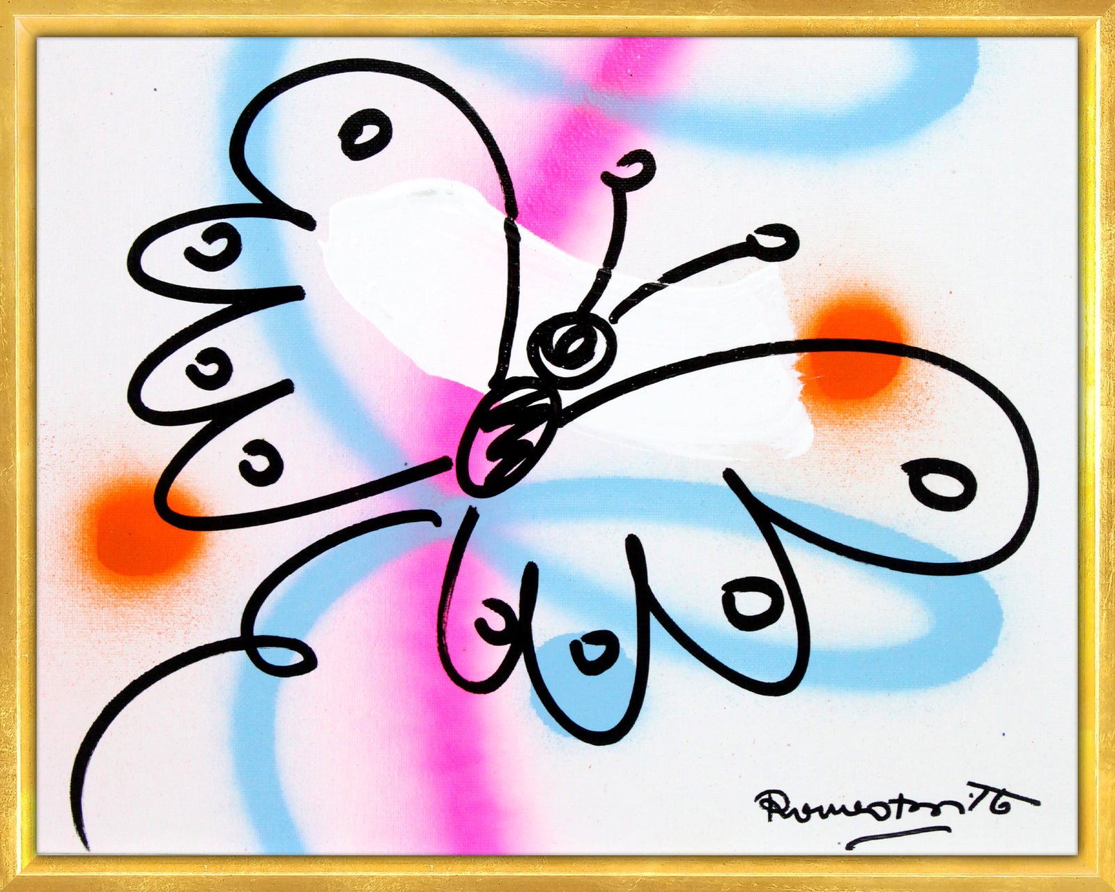 evolution original drawing  colorful decorative collectible gift idea