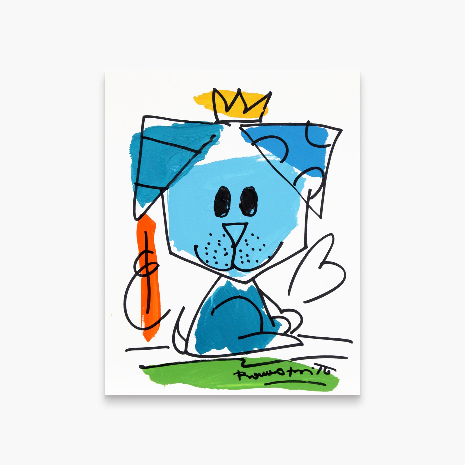 Thomas Collection (Dog) - Original Drawing