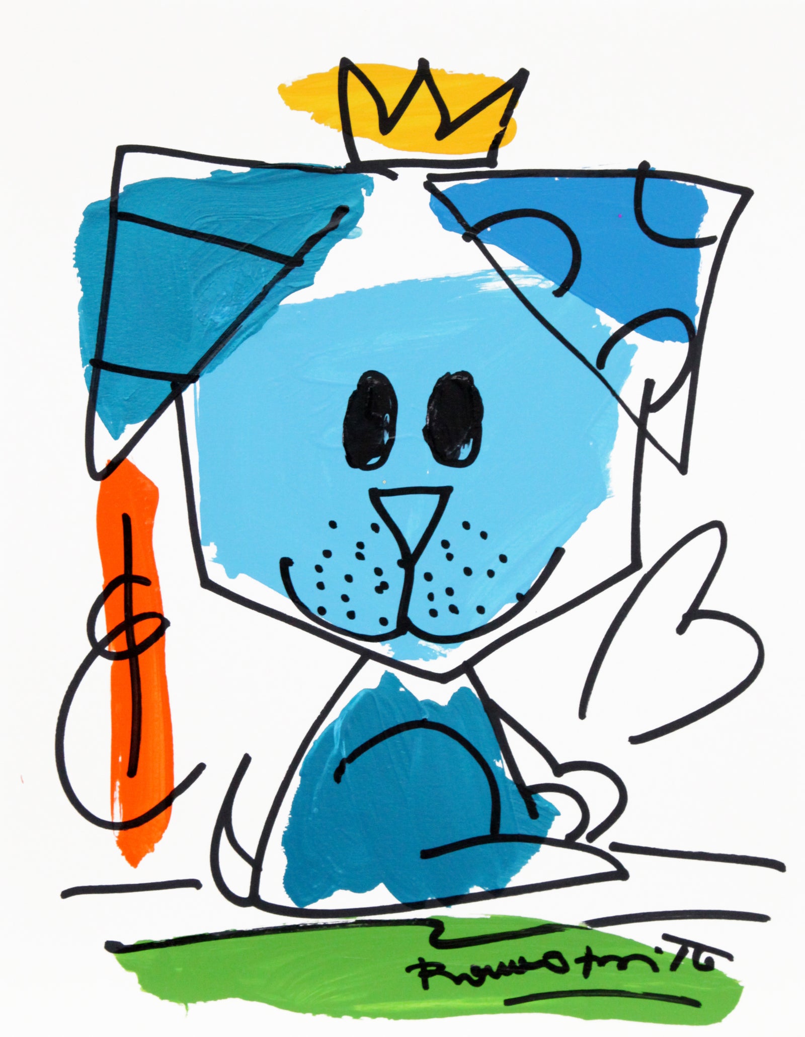Thomas Collection (Dog) - Original Drawing
