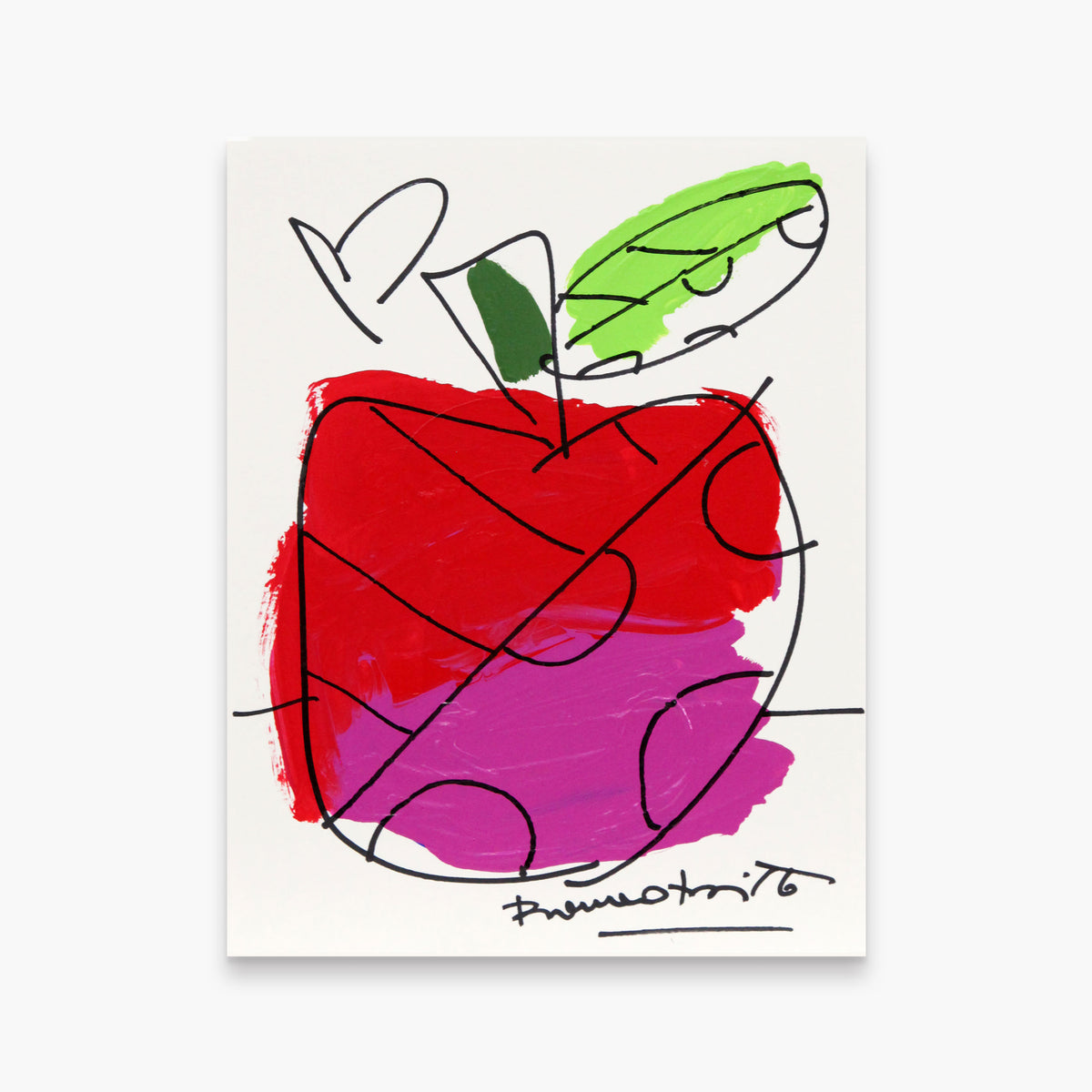 Thomas Collection (Apple) - Original Drawing