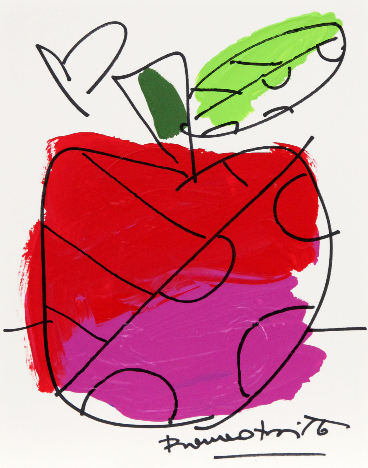Thomas Collection (Apple) - Original Drawing