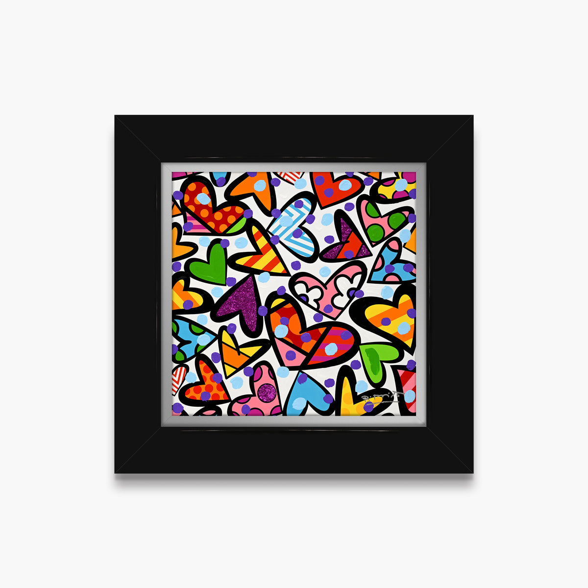 Hearts - Mixed Media Original