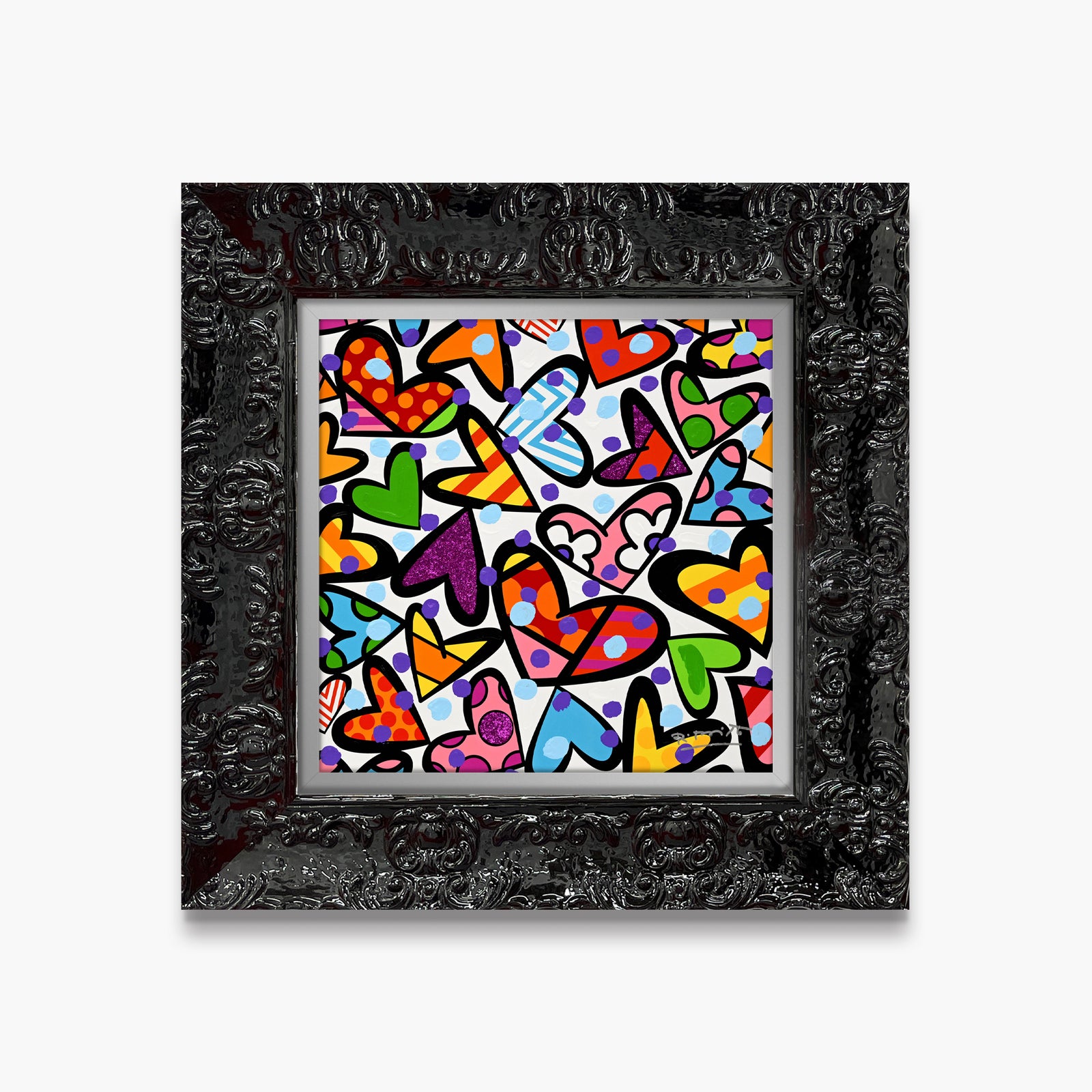 Hearts - Mixed Media Original