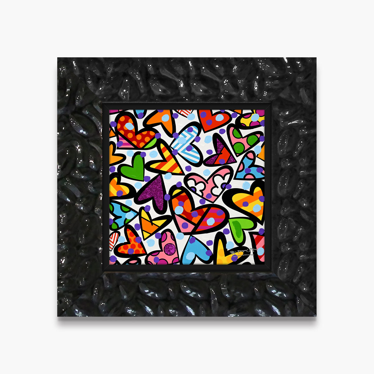 Hearts - Mixed Media Original