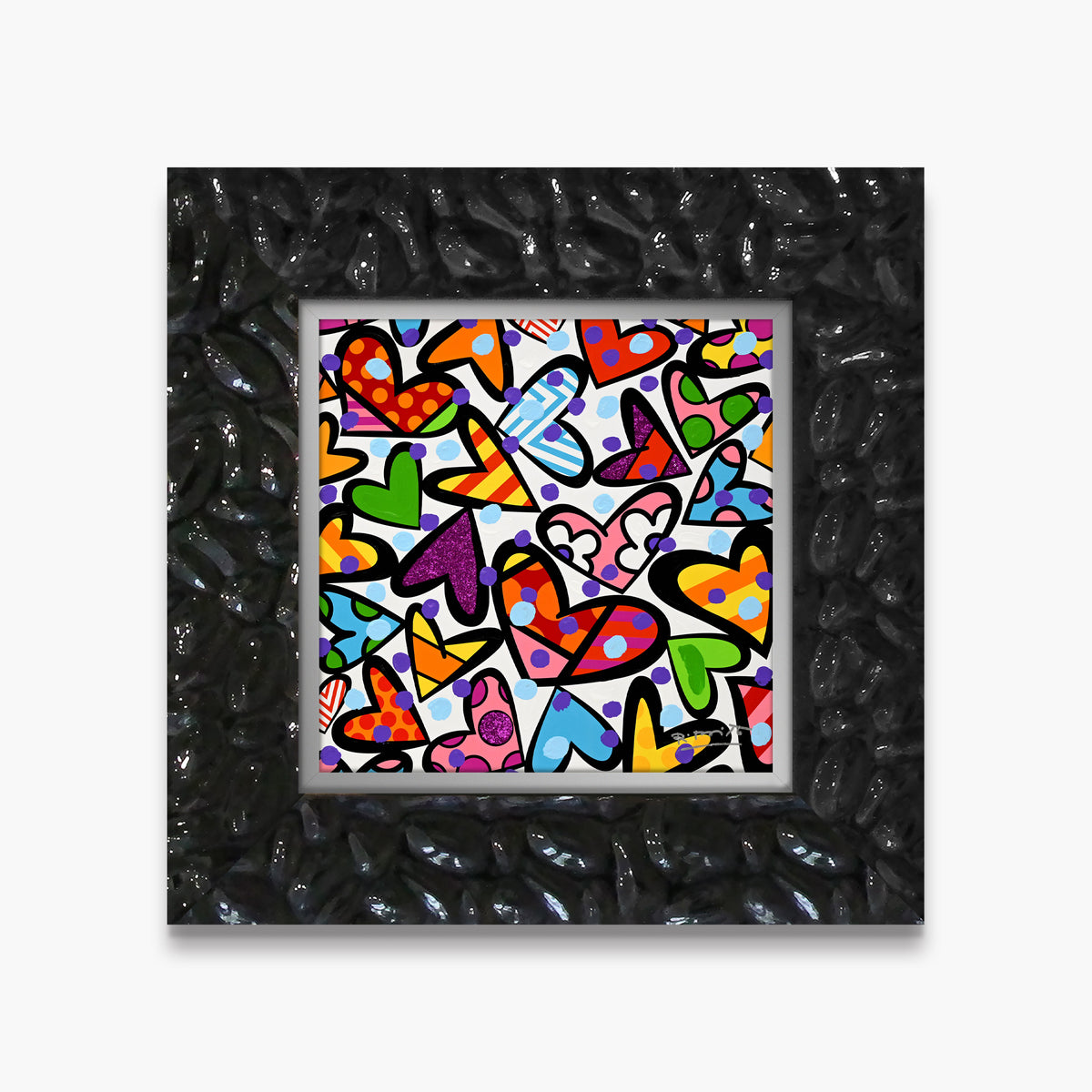 Hearts - Mixed Media Original