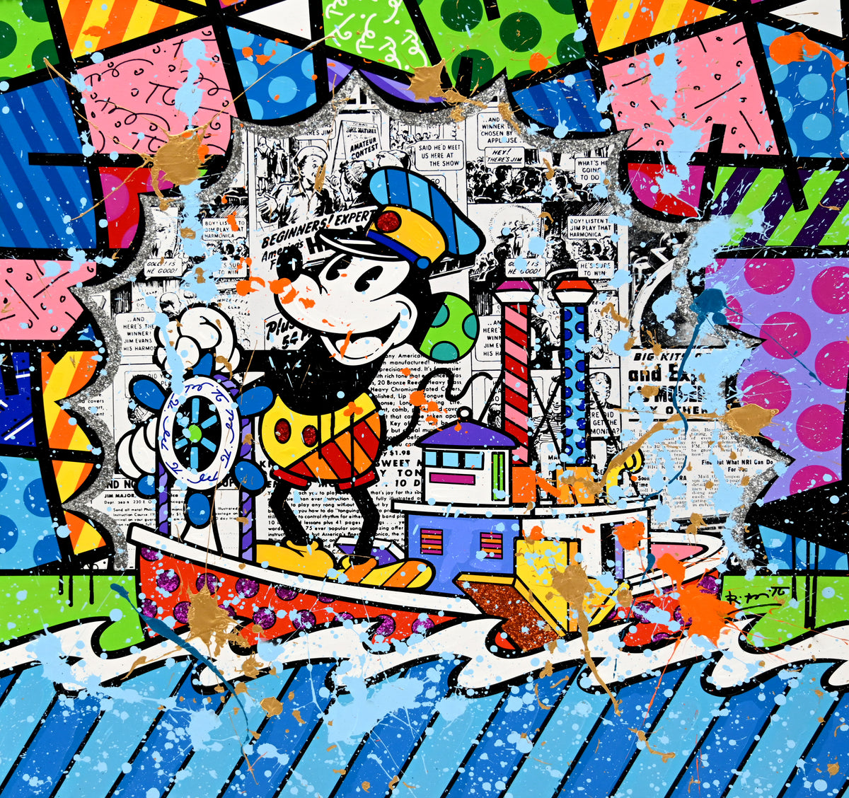 High Seas - Mixed Media Original