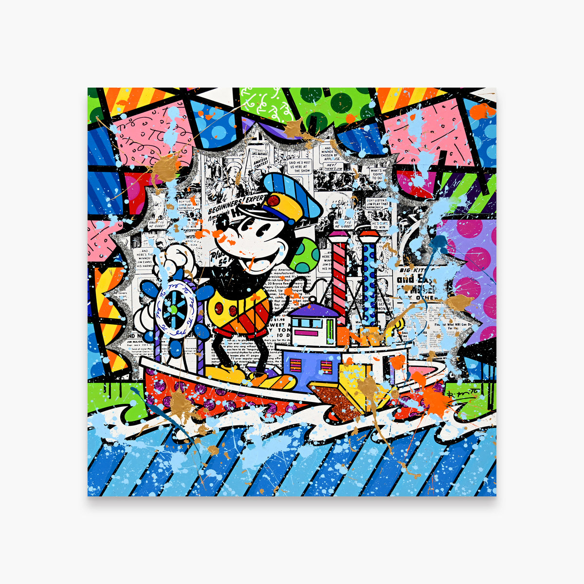 High Seas - Mixed Media Original