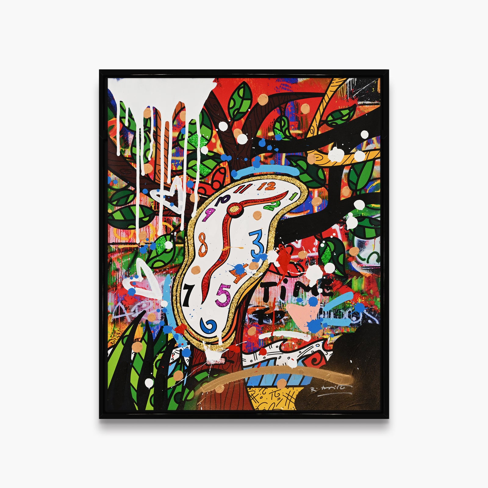 Time Is Relative - Mixed Media Original
