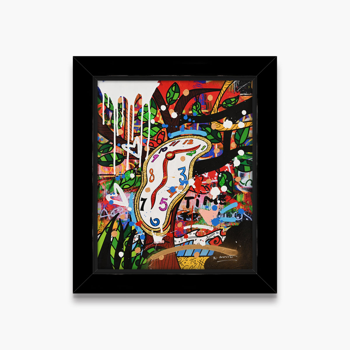 Time Is Relative - Mixed Media Original
