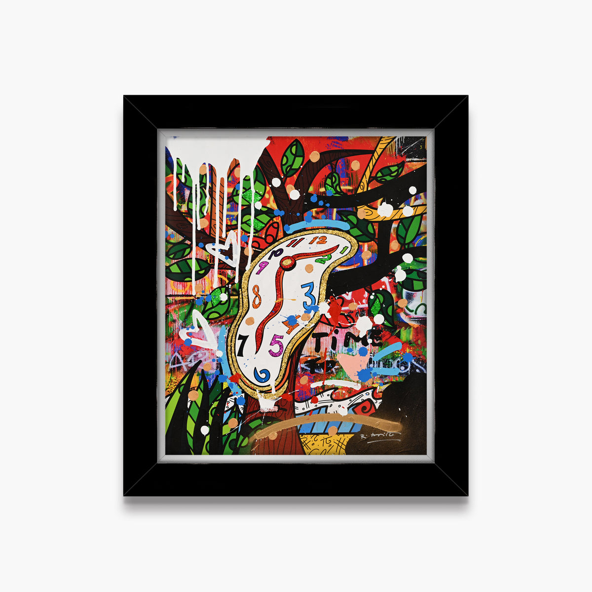 Time Is Relative - Mixed Media Original