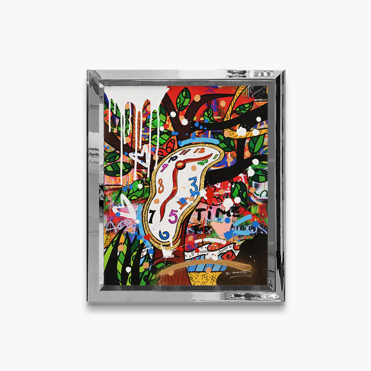 Time Is Relative - Mixed Media Original