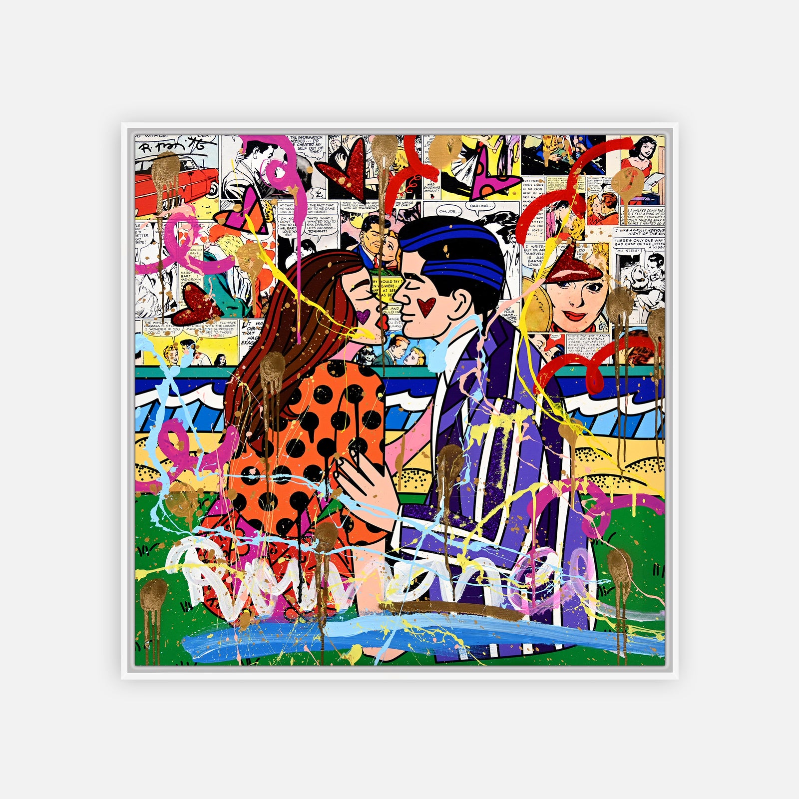 Forte Dei Marmi - Mixed Media Original