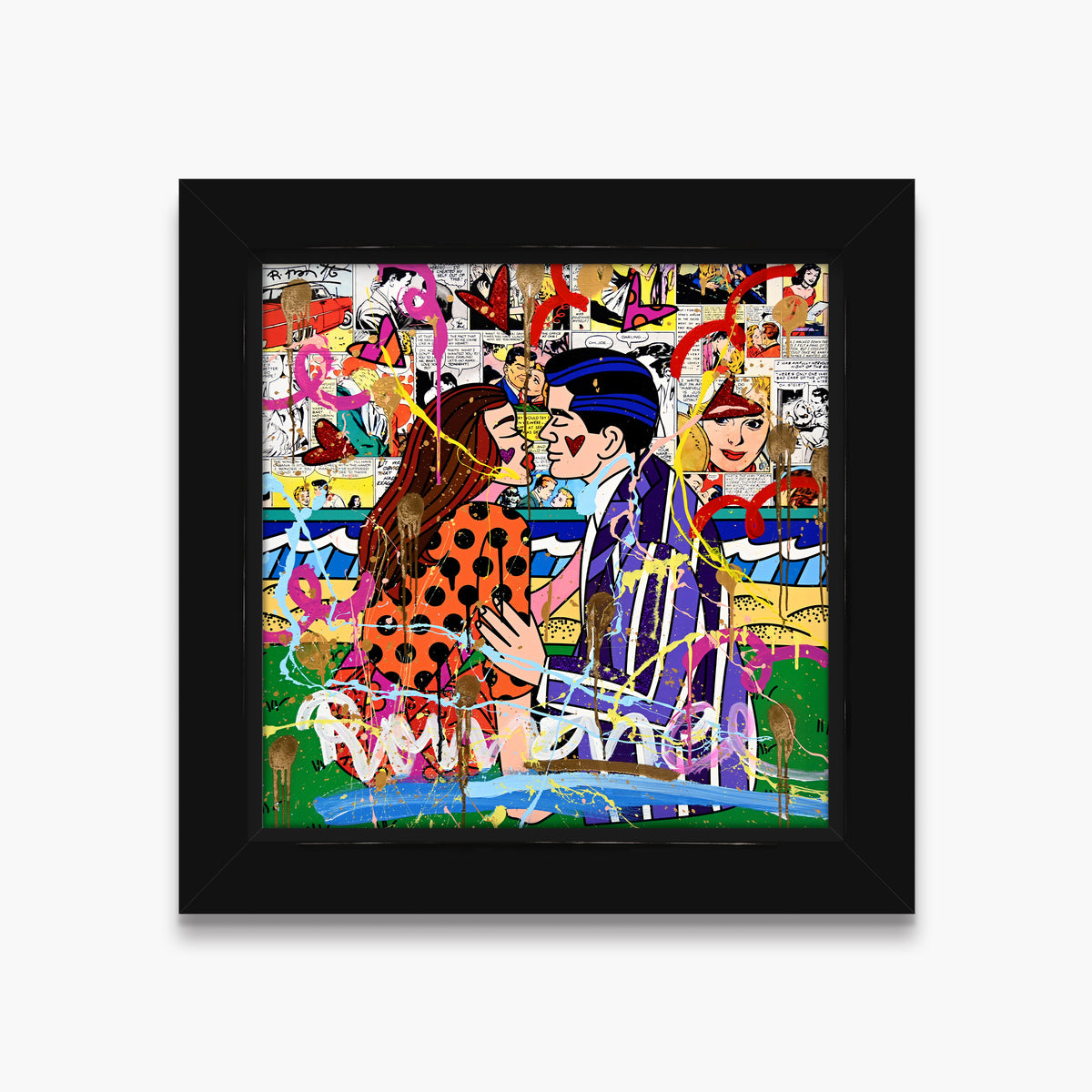 Forte Dei Marmi - Mixed Media Original