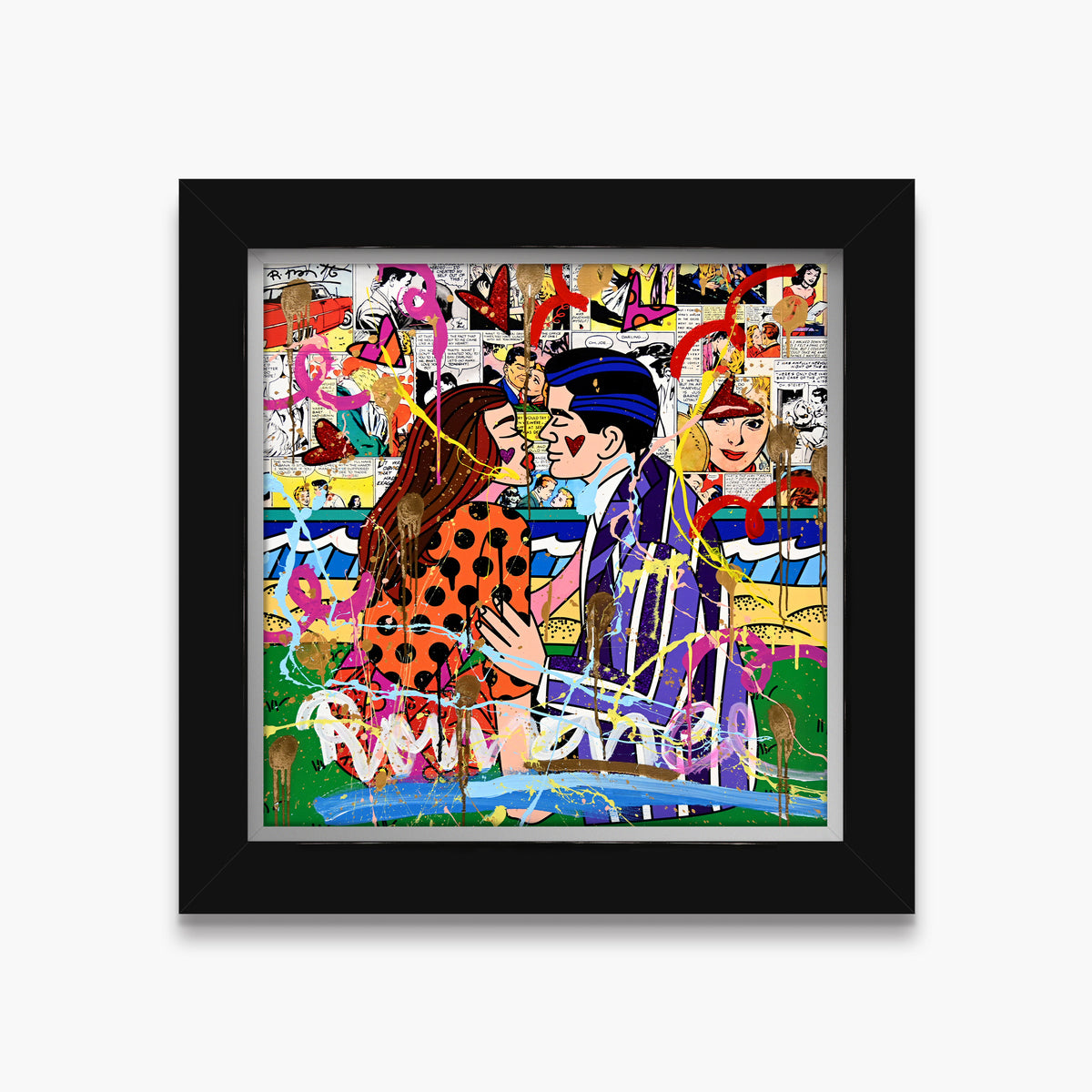 Forte Dei Marmi - Mixed Media Original