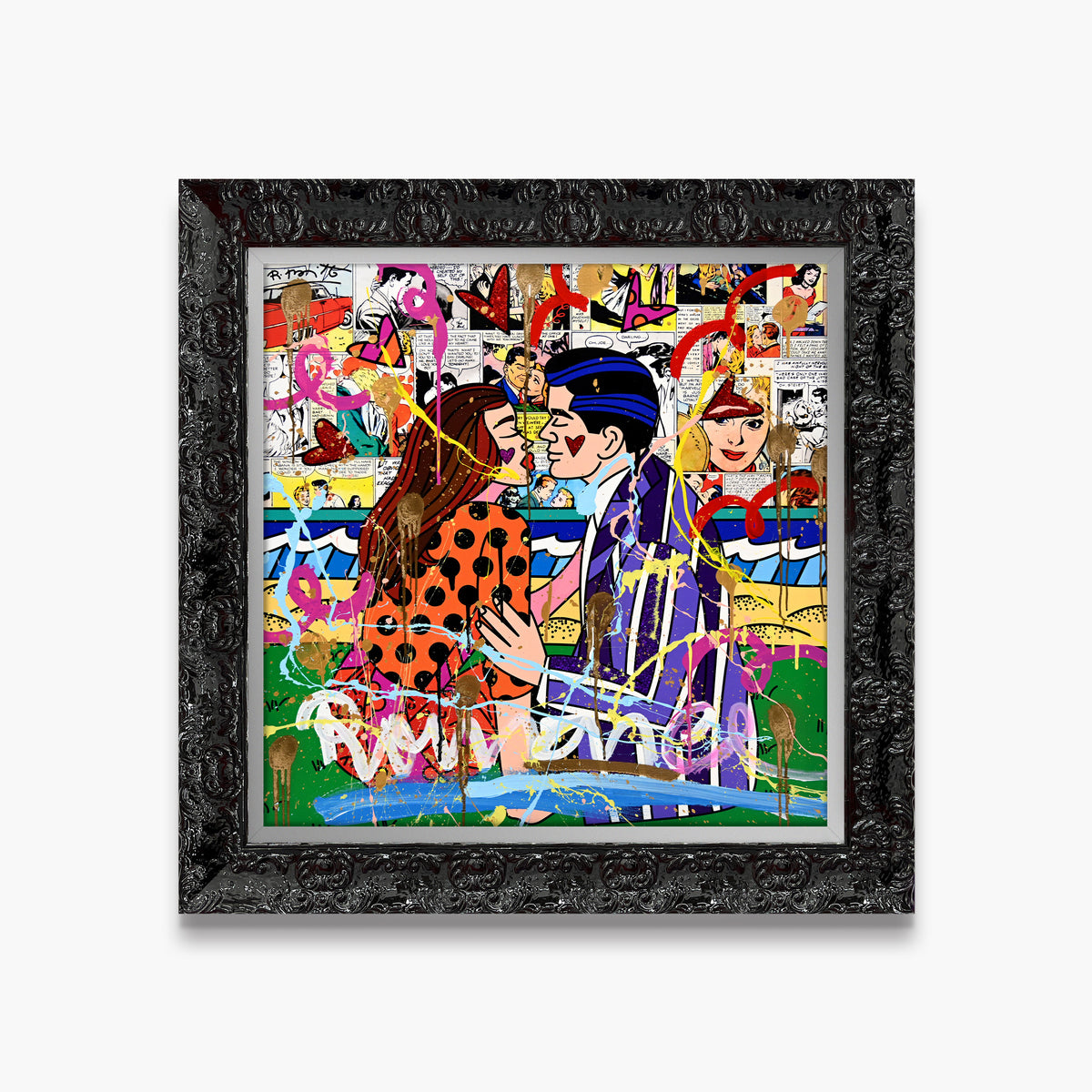 Forte Dei Marmi - Mixed Media Original