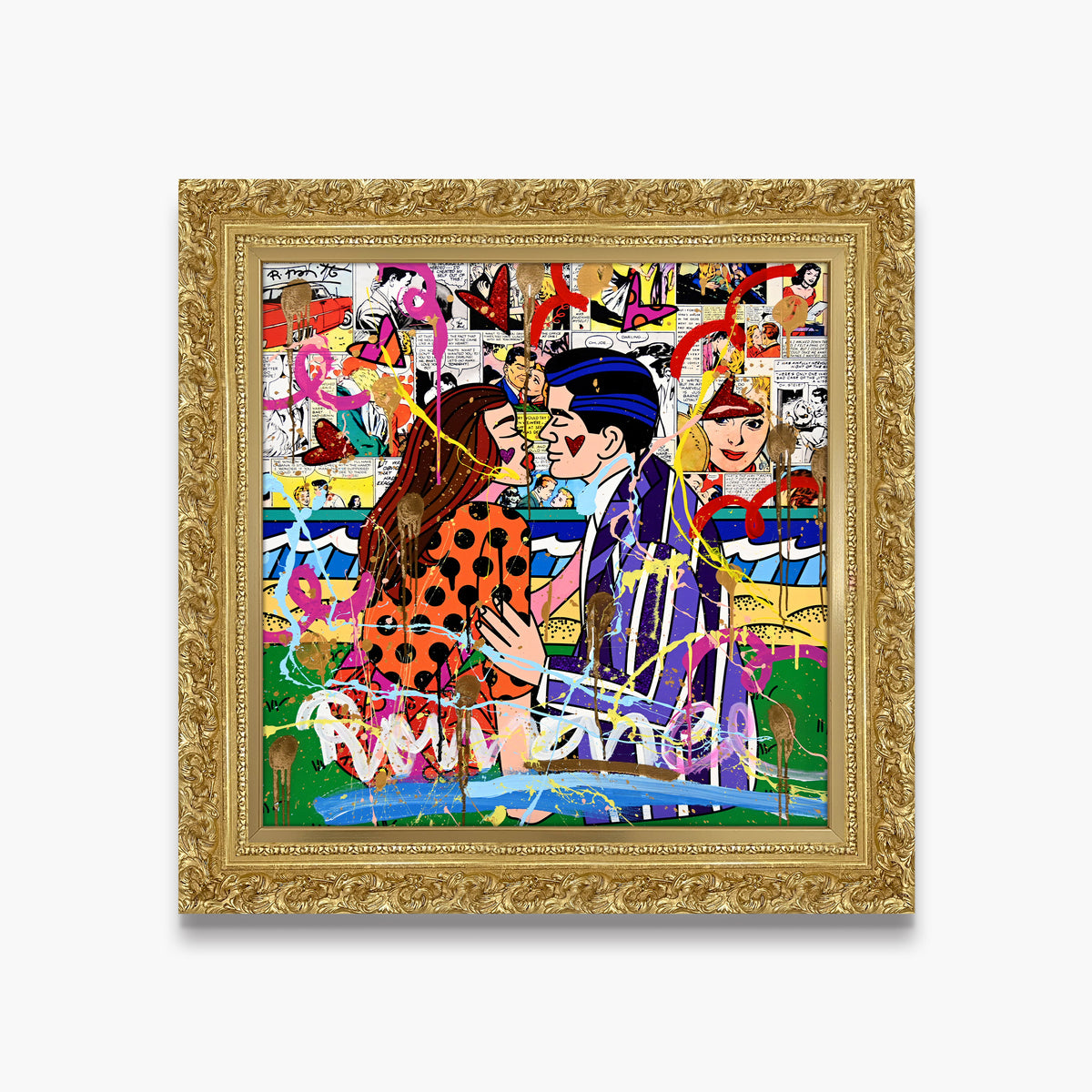 Forte Dei Marmi - Mixed Media Original