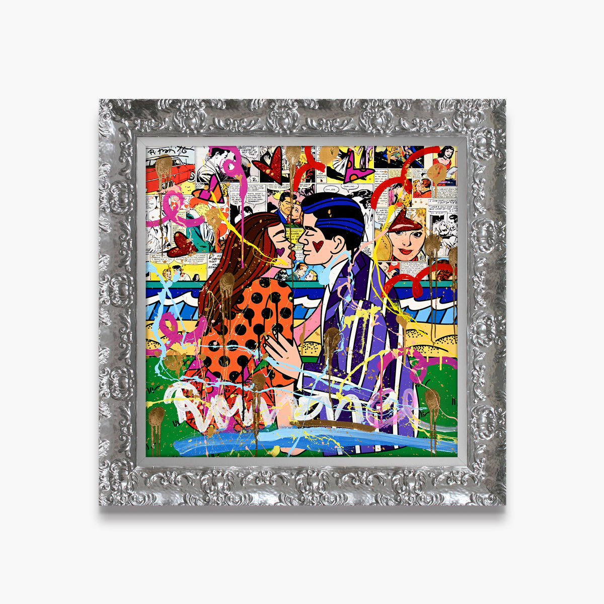 Forte Dei Marmi - Mixed Media Original