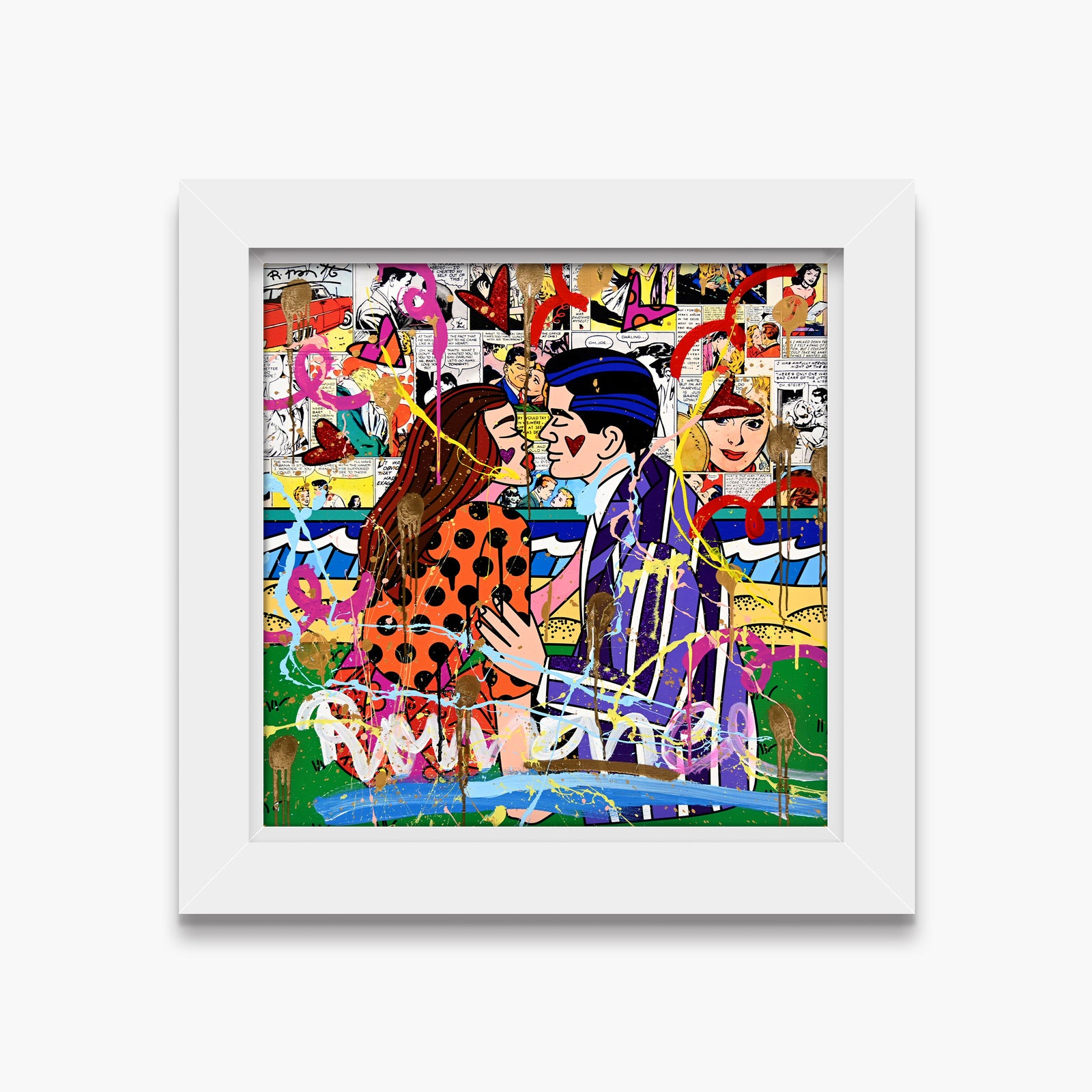 Forte Dei Marmi - Mixed Media Original