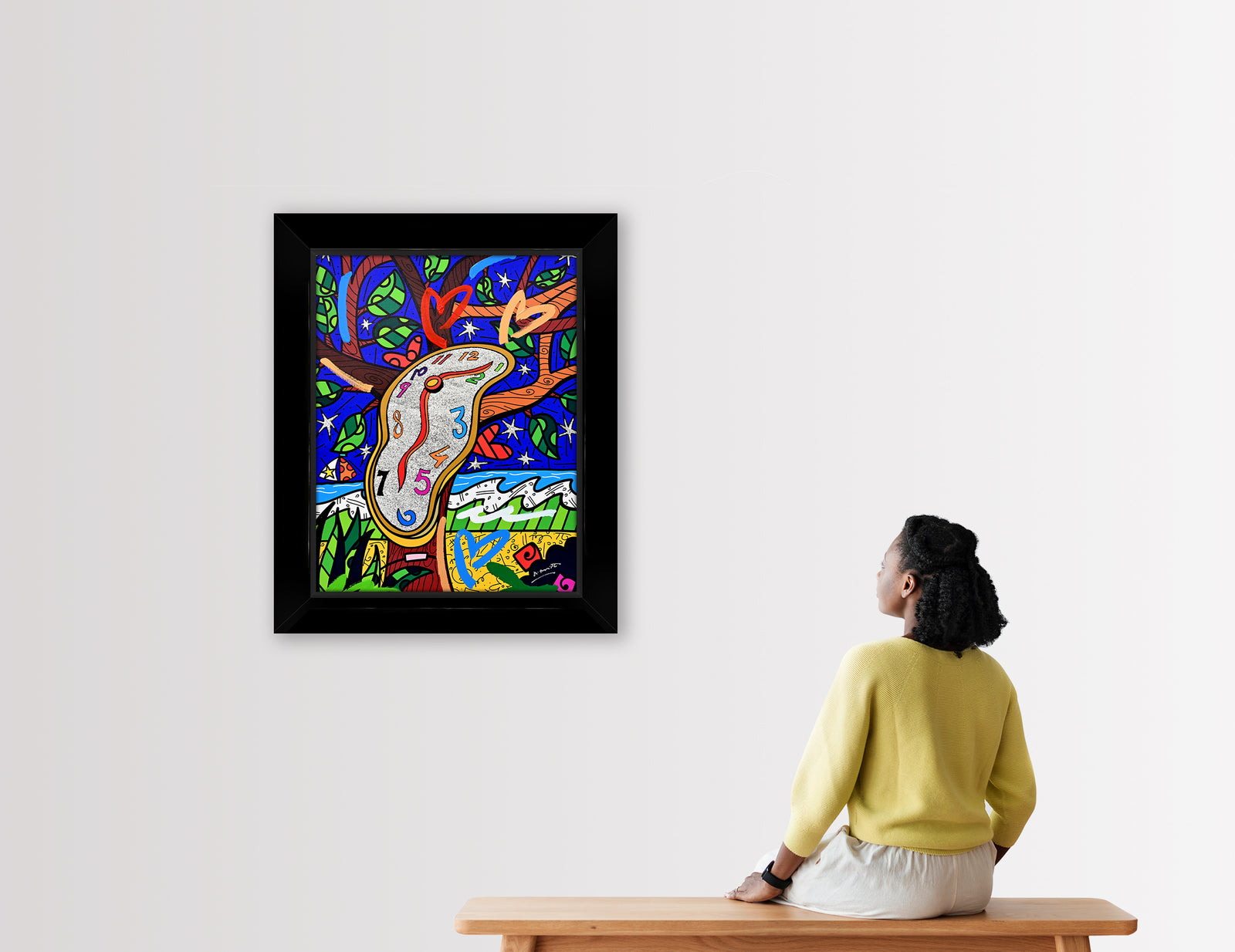 Time To Love - Mixed Media Original