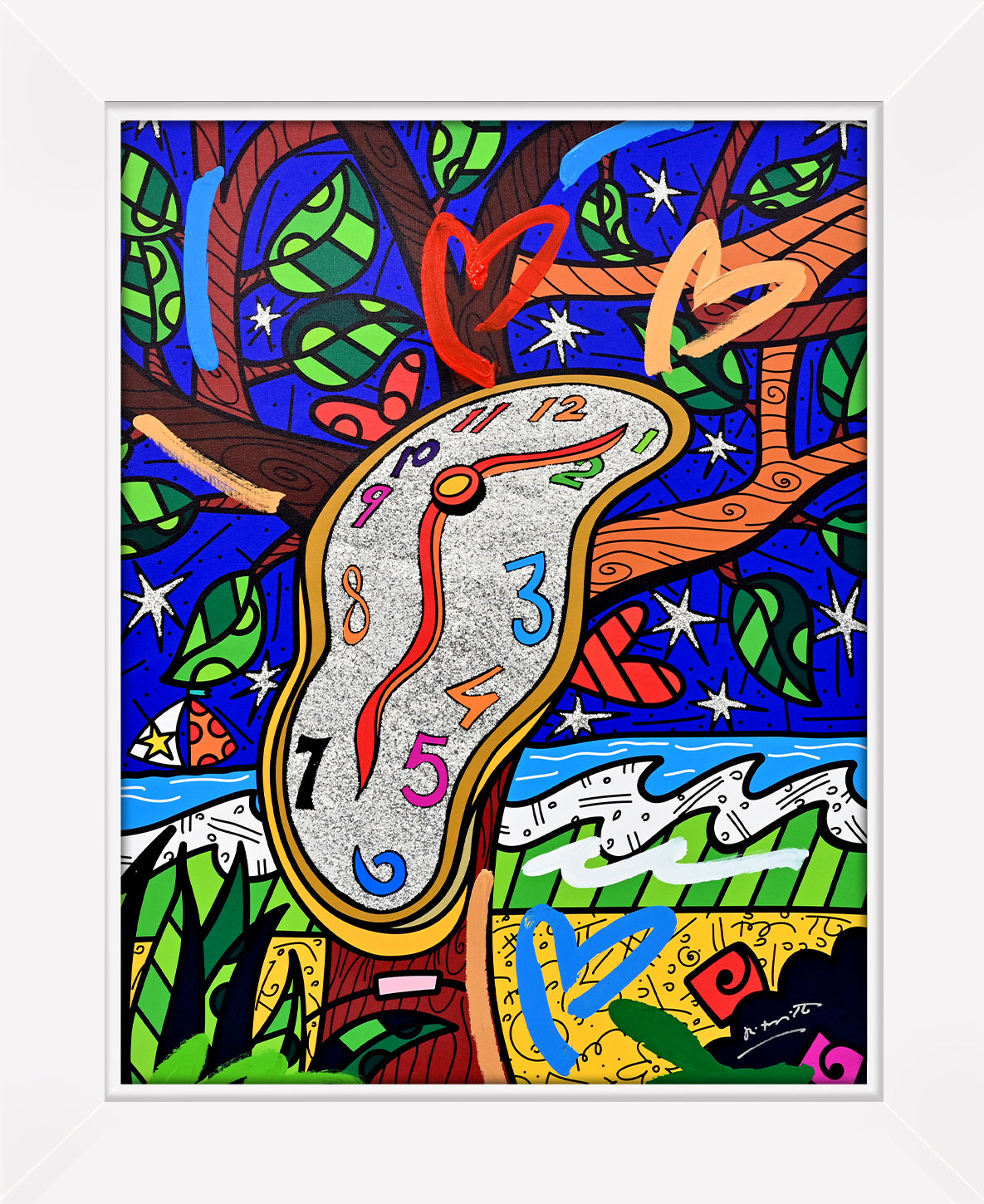 Time To Love - Mixed Media Original