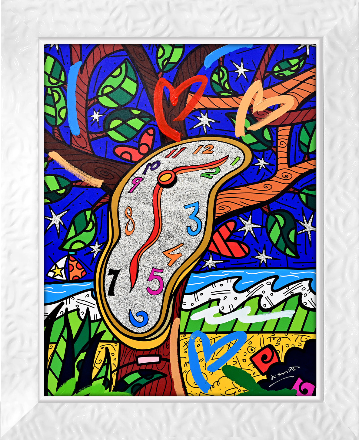 Time To Love - Mixed Media Original