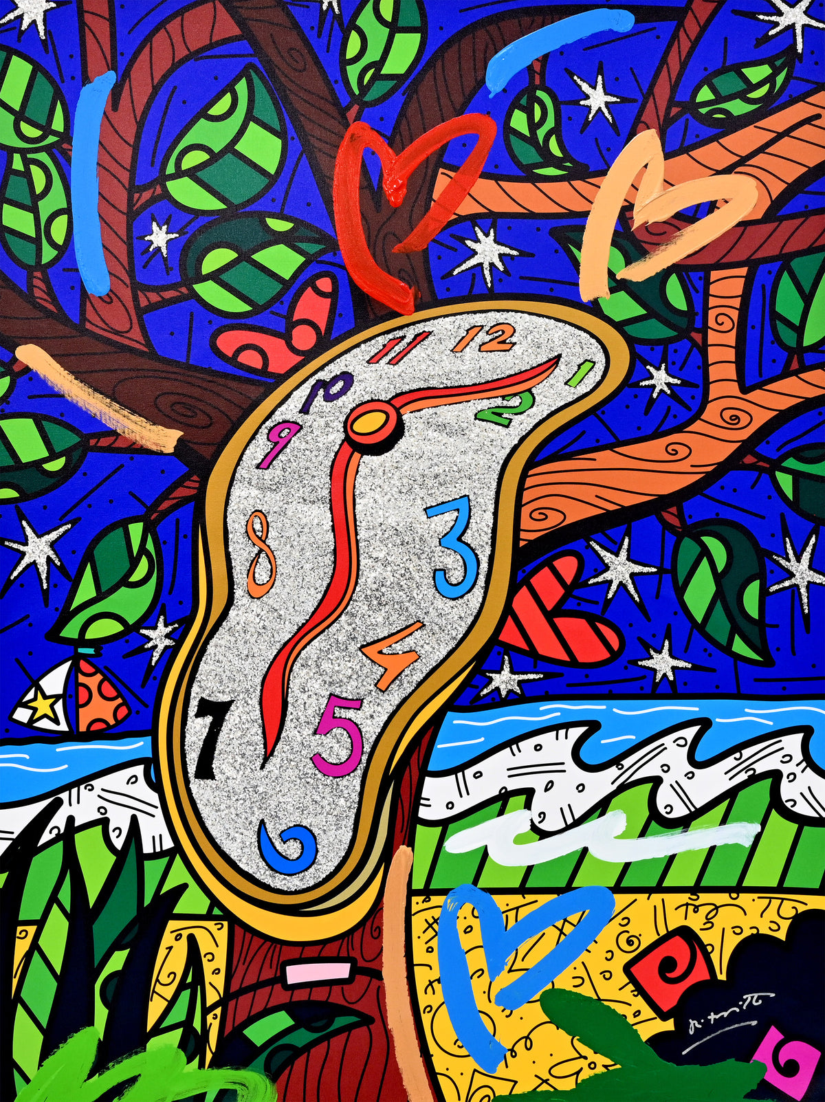 Time To Love - Mixed Media Original