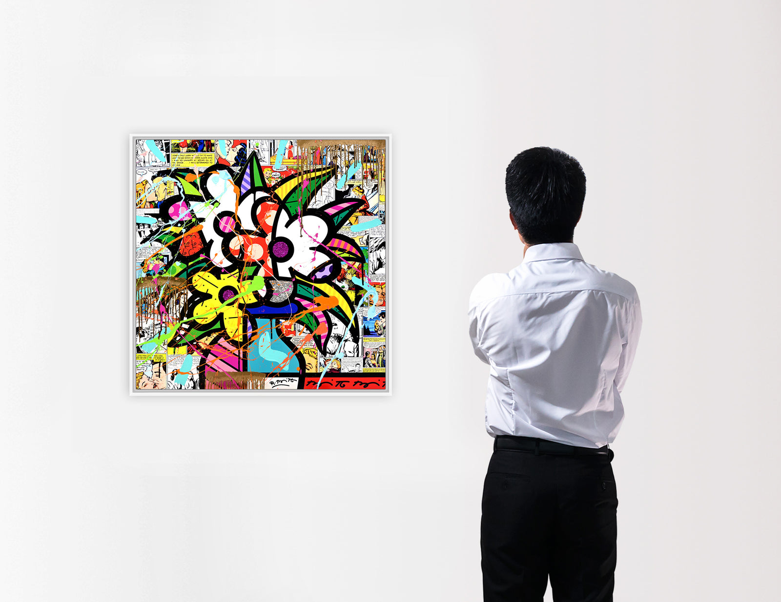 Graceful - Mixed Media Original