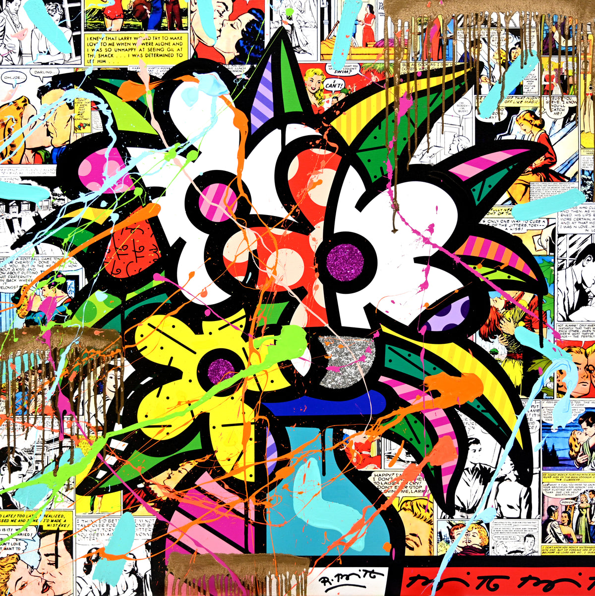 Graceful - Mixed Media Original