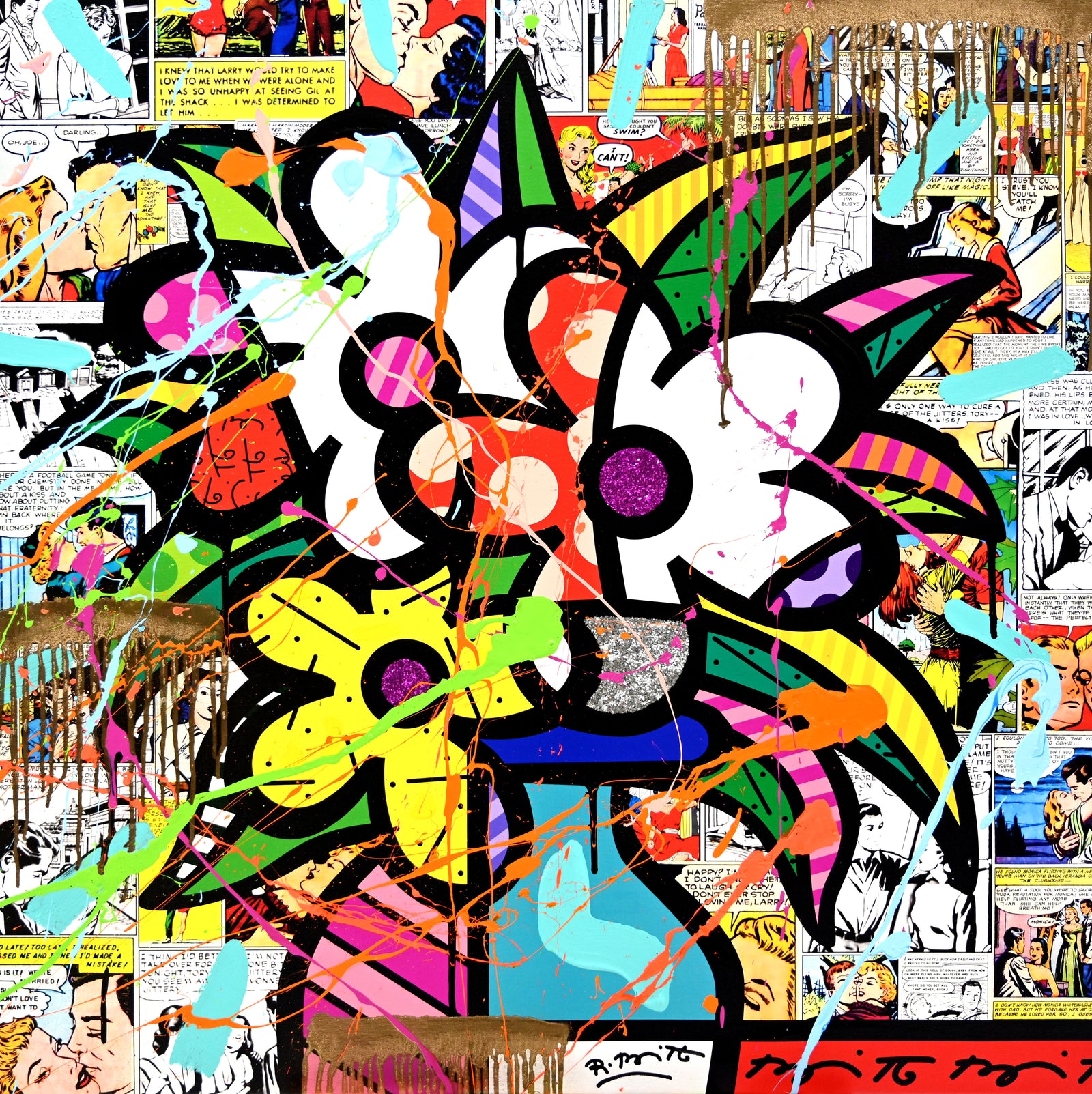 Graceful - Mixed Media Original