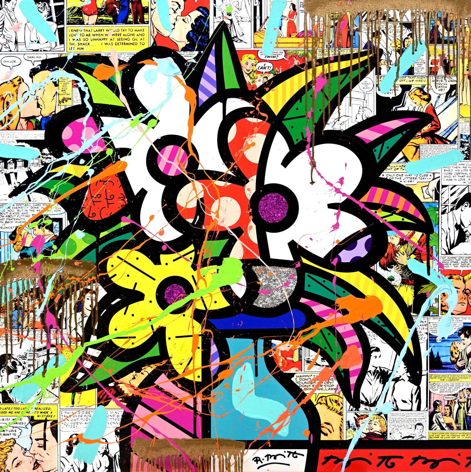 Graceful - Mixed Media Original