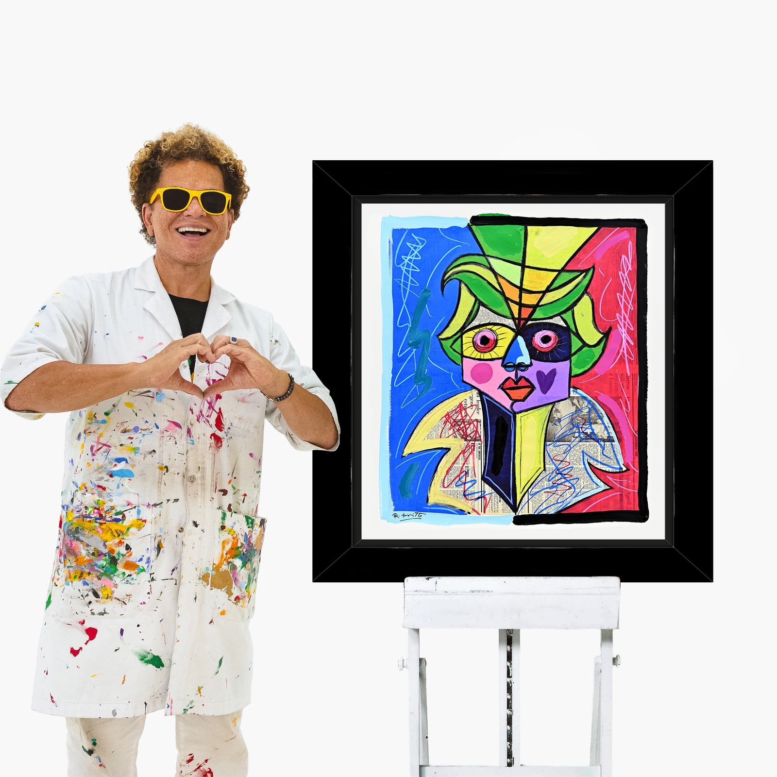 Venice Carnival - Mixed Media Original