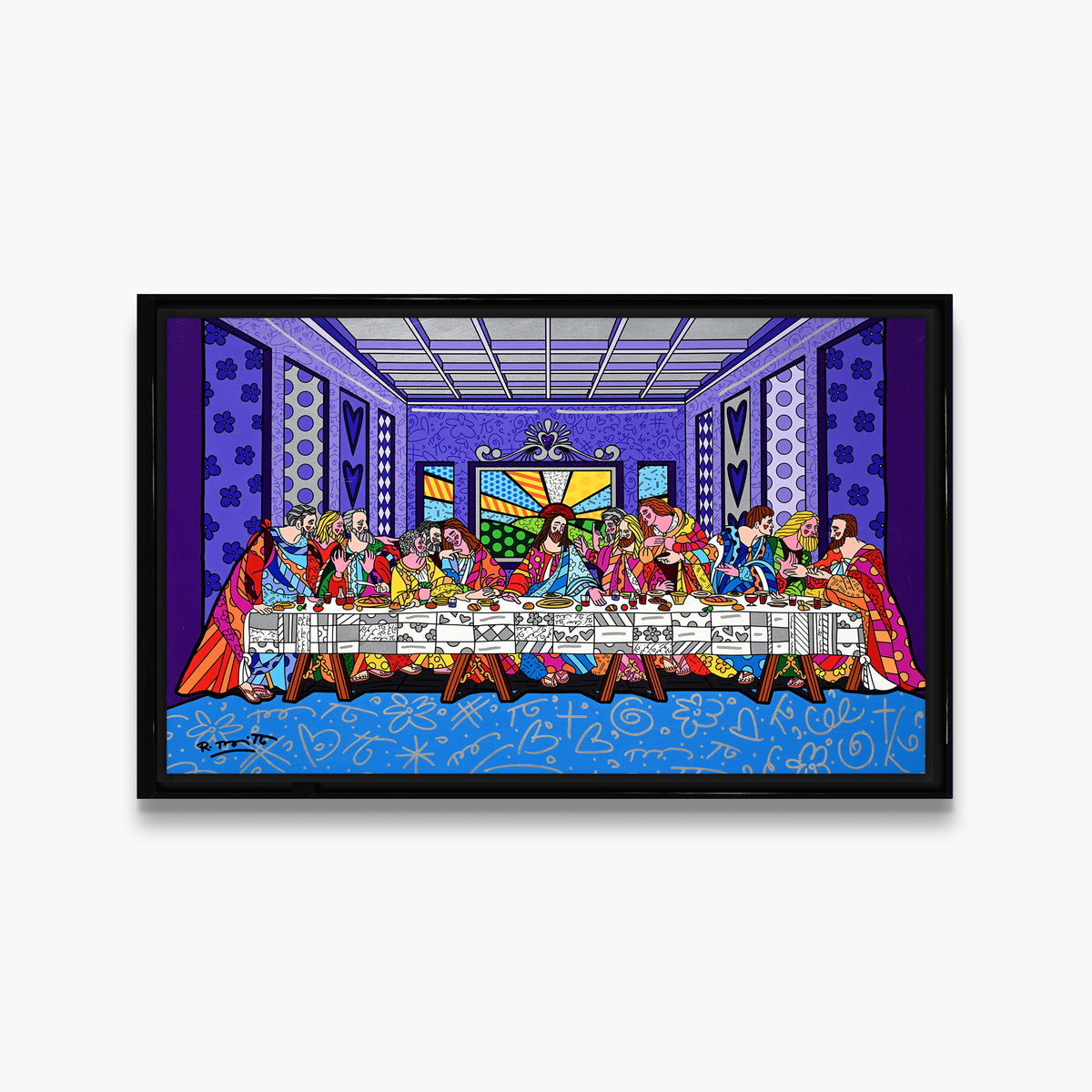 Holy Supper - Mixed Media Original