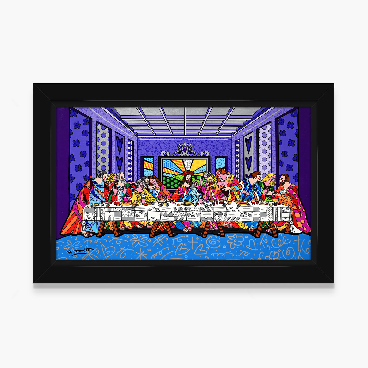 Holy Supper - Mixed Media Original